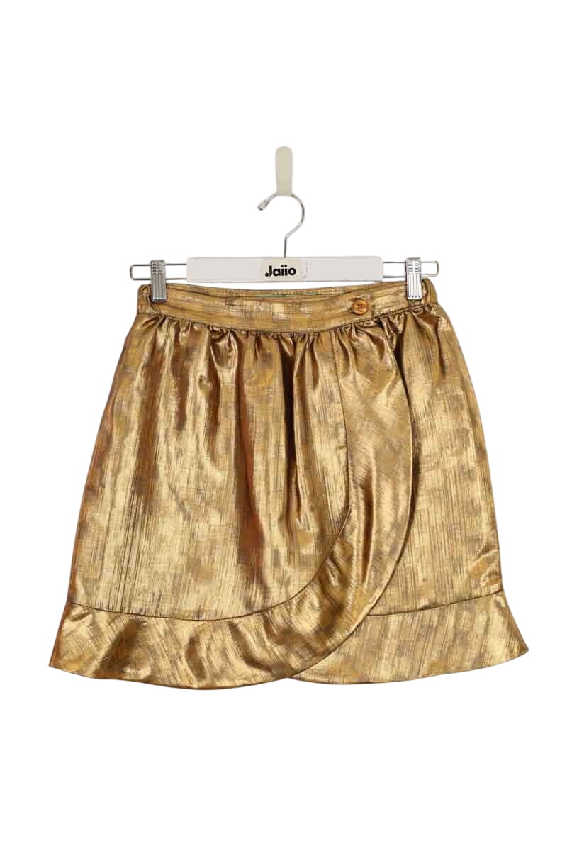Gold mini skirt HEIMSTONE - Seconde Main Golden