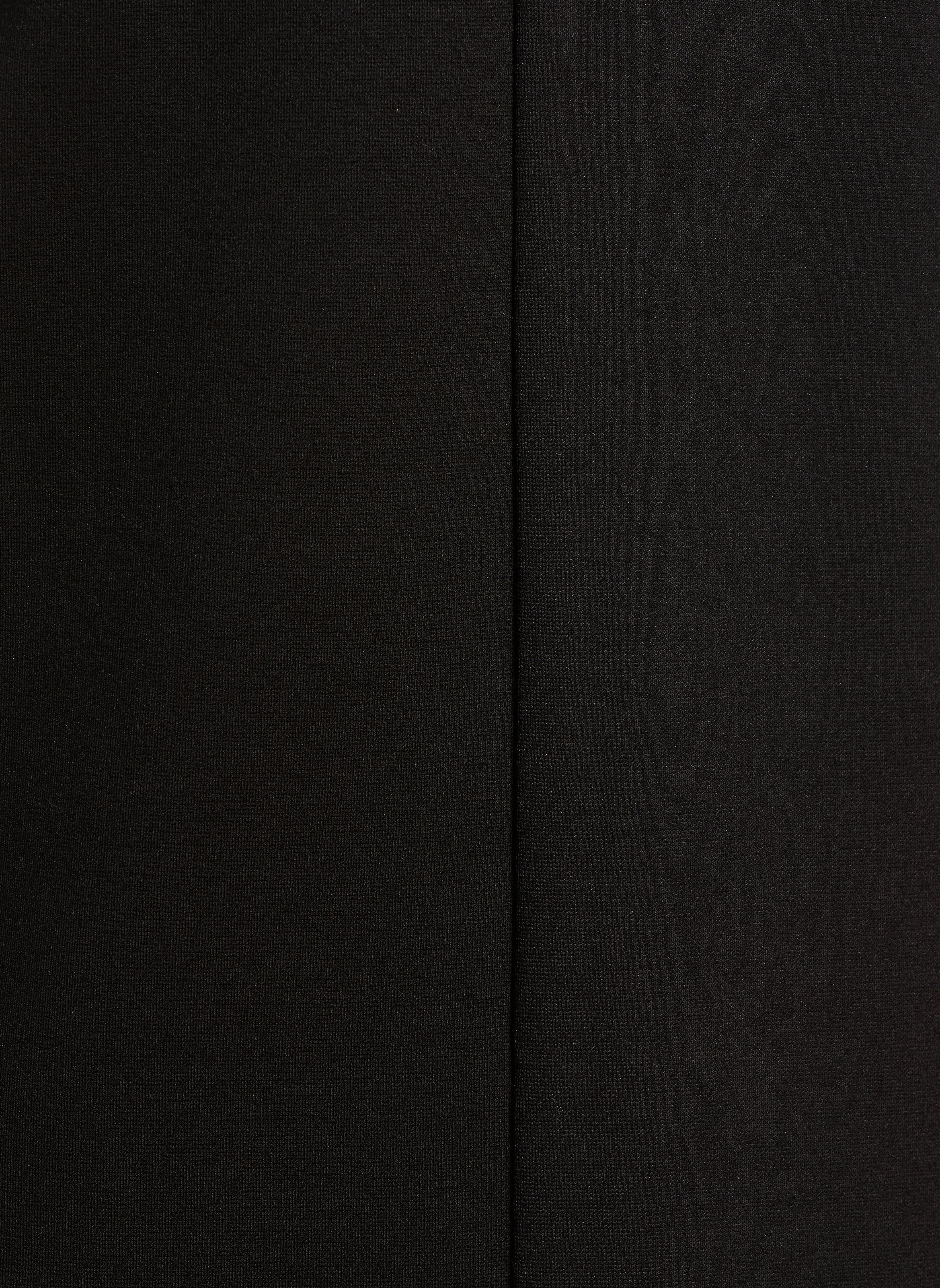 Cropped straight-leg pants LA FEE MARABOUTEE Black