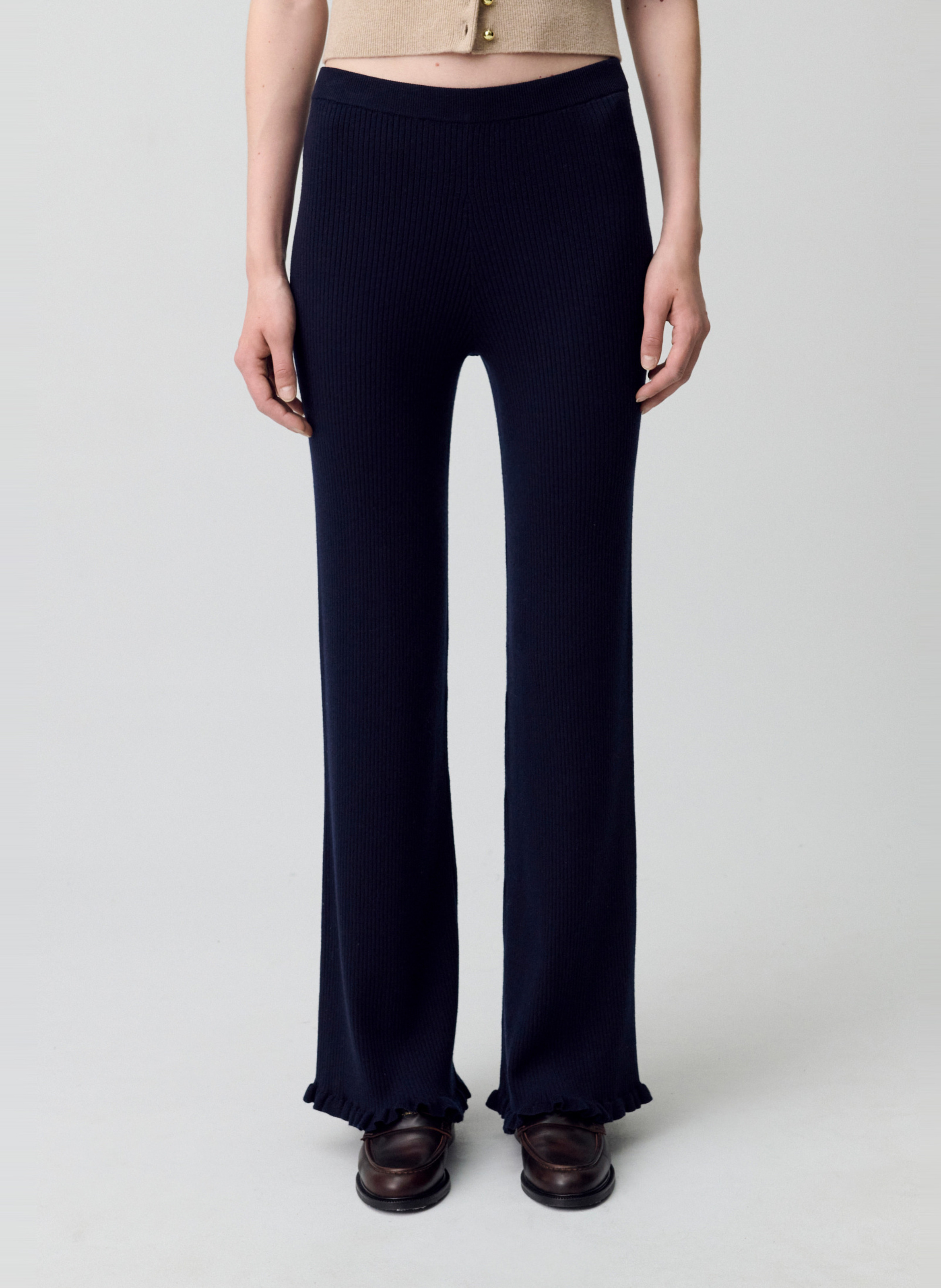 Flare knit pants CLAUDIE PIERLOT