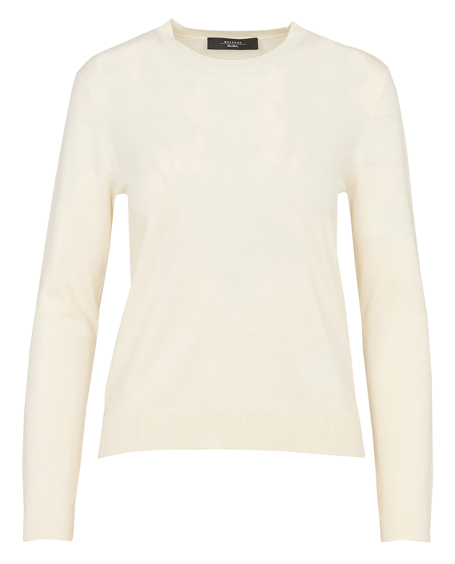 Straight round neck sweater MAX MARA WEEK END Beige