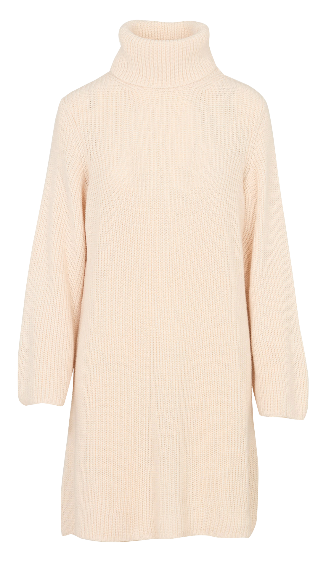 Short dress in beaded ribbed knit LA FEE MARABOUTEE White