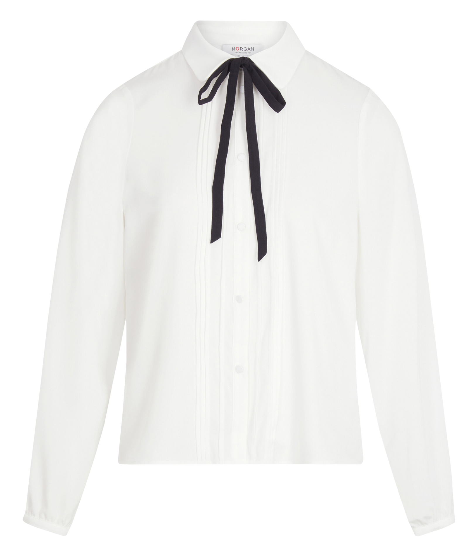 Chemise col classique MORGAN White