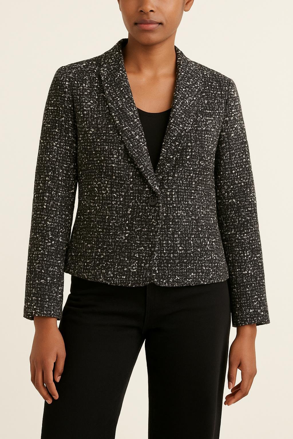 Chino trousers  TARA JARMON - Seconde Main Black