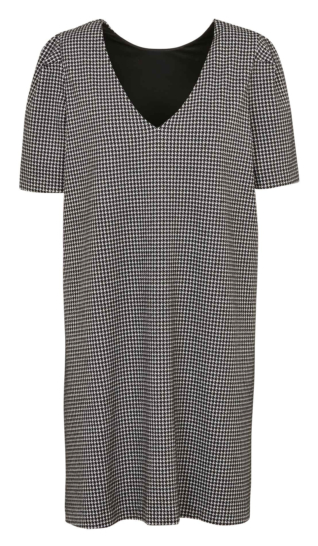 Korte jurk met V-hals IKKS Black