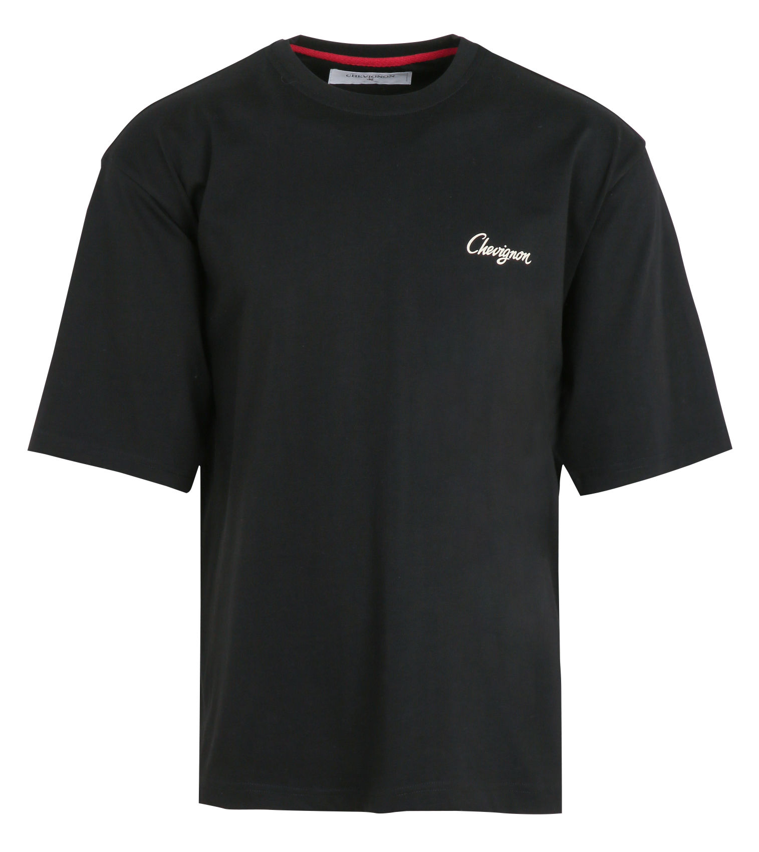 Tee-shirt oversize en coton bio  CHEVIGNON Noir