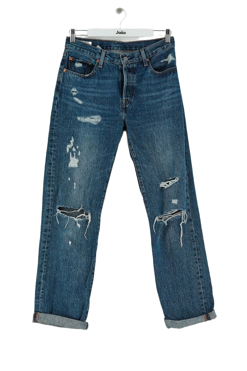 - Straight-leg jeans
- 5 pockets
- Straight cut
- Faded effect LEVI'S - Seconde main Blue