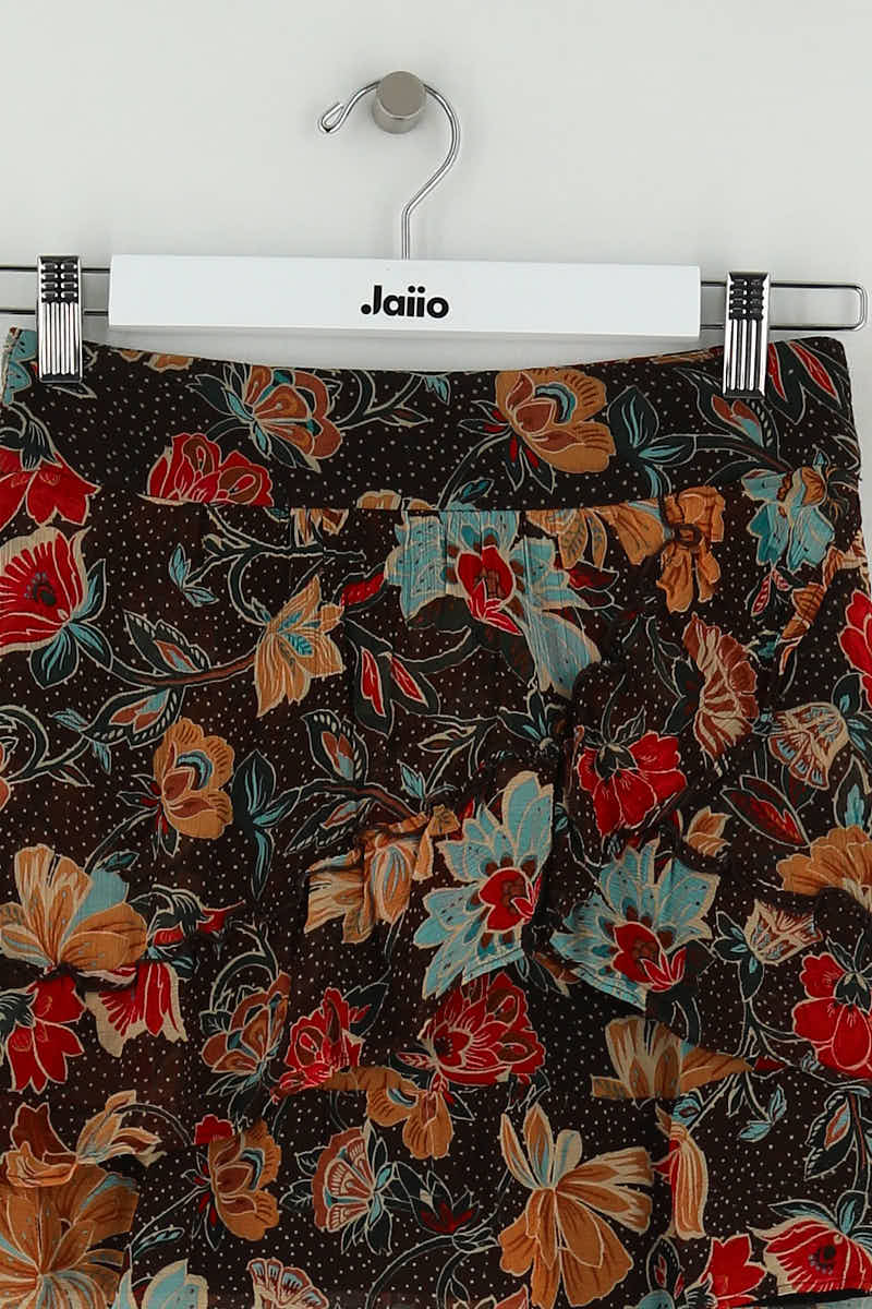 Mini skirt SEZANE - Seconde main Brown