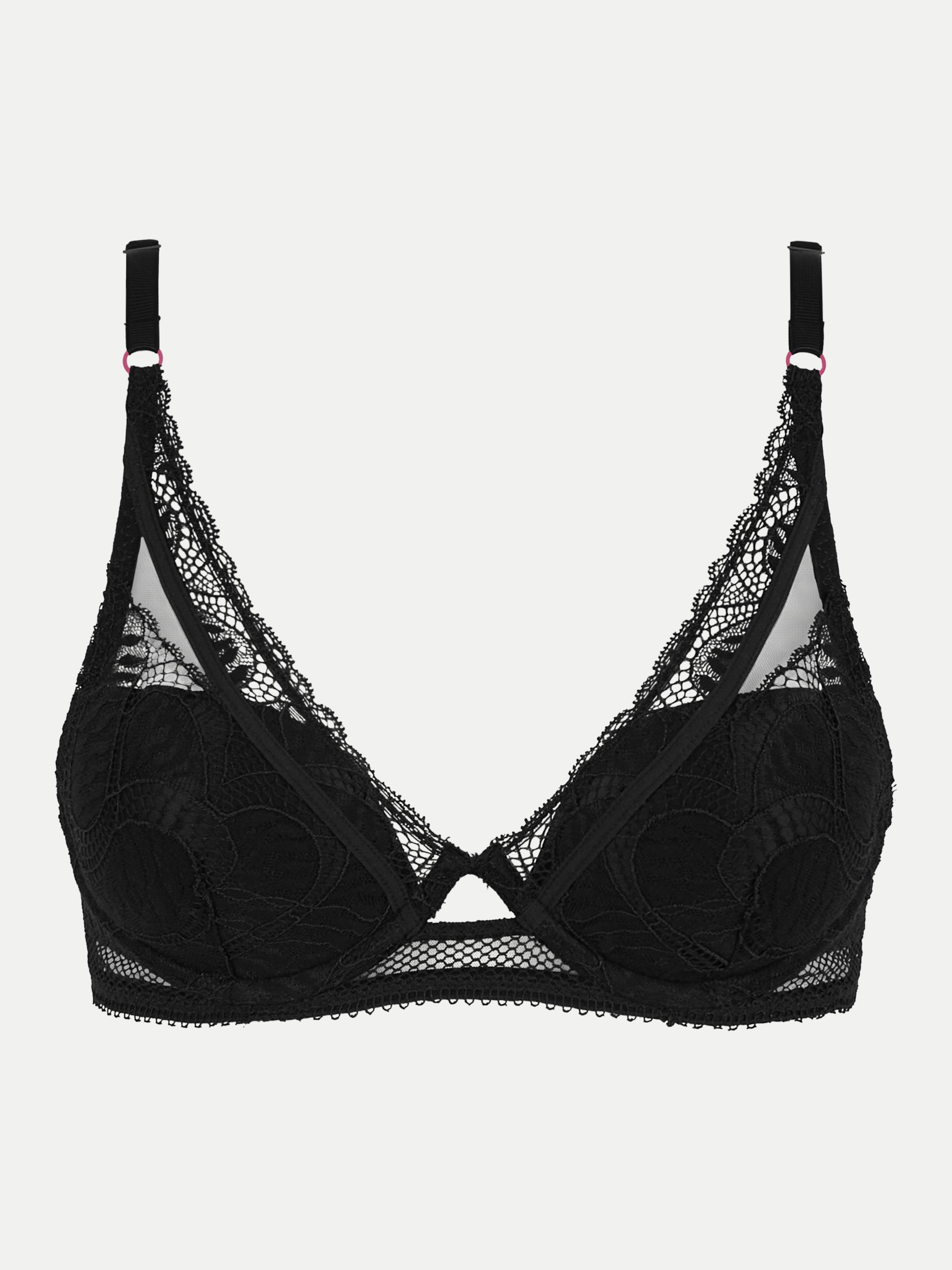 Plunge cup bra CHANTELLE PULP Black