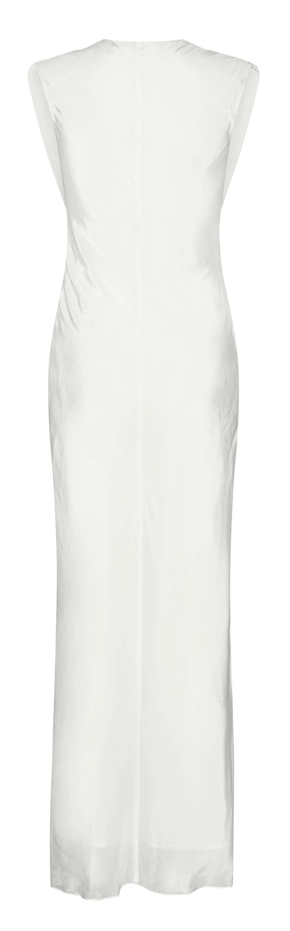 Lange, nauwsluitende jurk ROTATE Wit