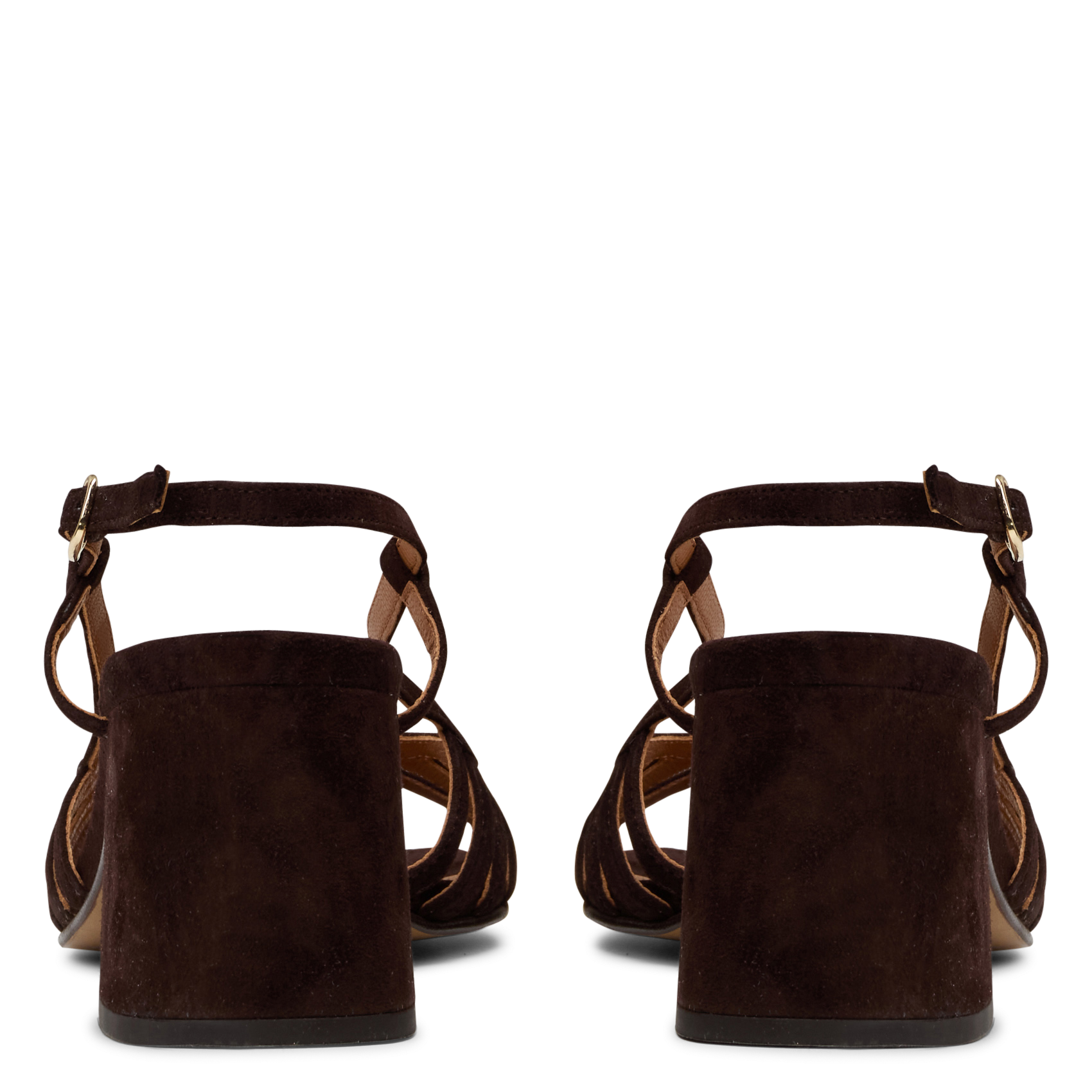 Caflo suede high sandals MELLOW YELLOW Brown