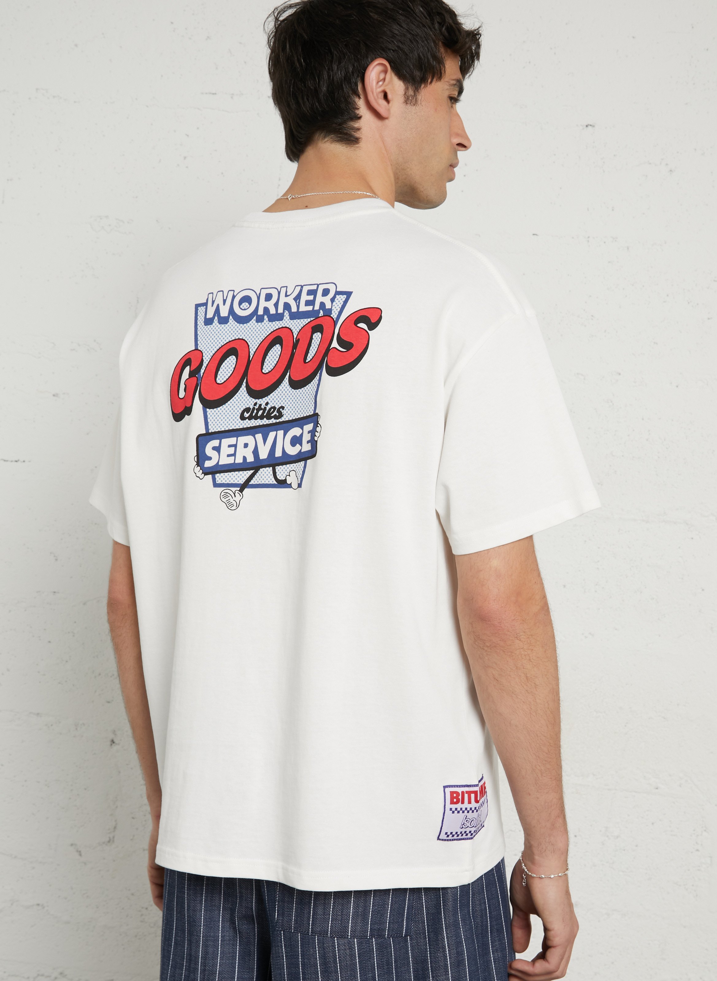 Camiliday round-neck sleeveless cotton top SOLID White