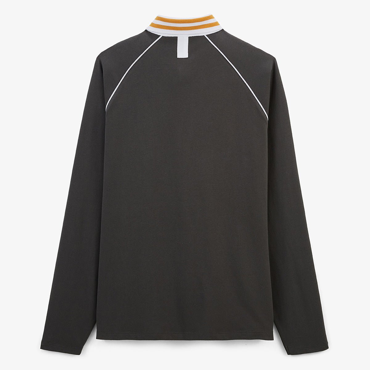 Rugby jersey with raglan sleeves in cotton SERGE BLANCO Grey