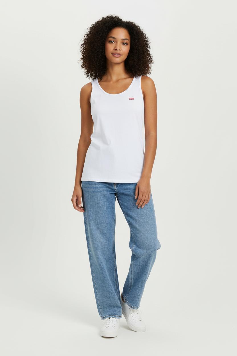 Top & débardeur LEVI'S - Seconde main Blanc