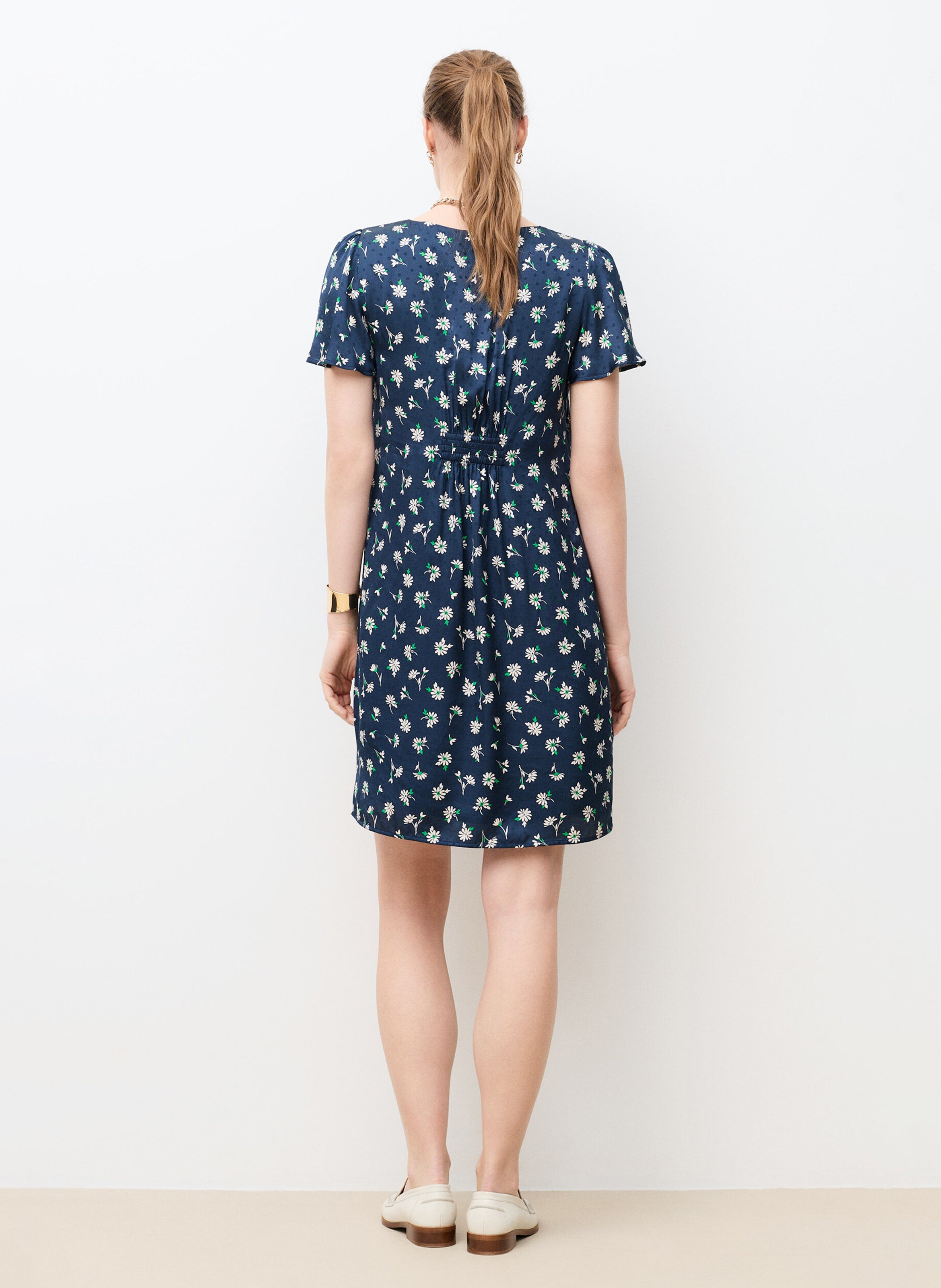 Printed dress CAROLL Blue