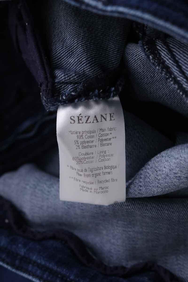 Jean droit SEZANE - Seconde main Bleu