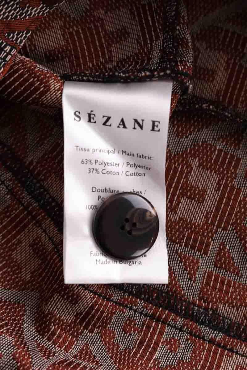 Mini short SEZANE - Seconde main Marron