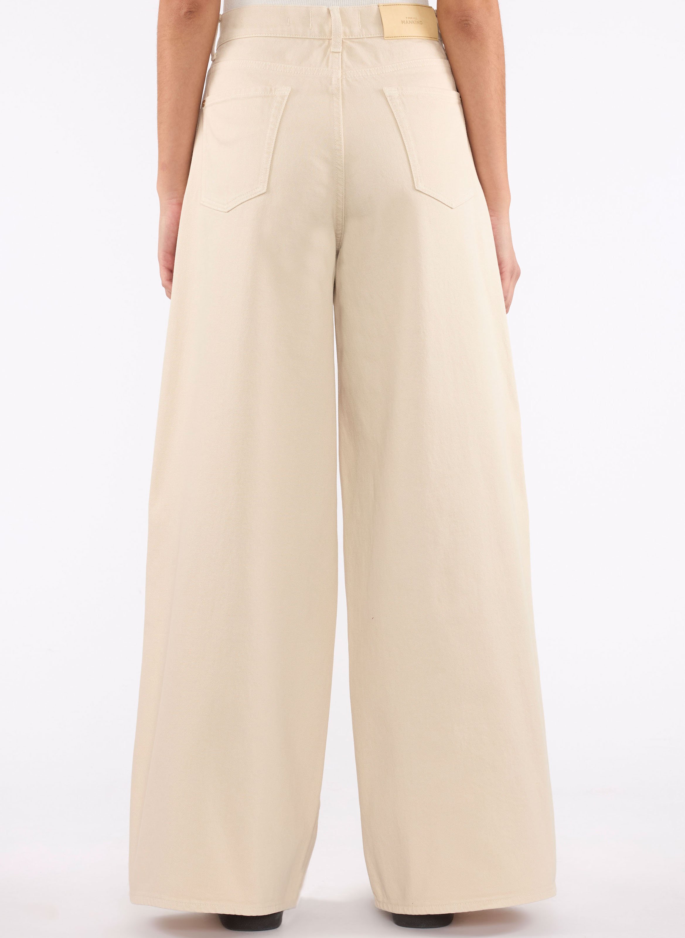 Straight cotton-blend pants 7 FOR ALL MANKIND White
