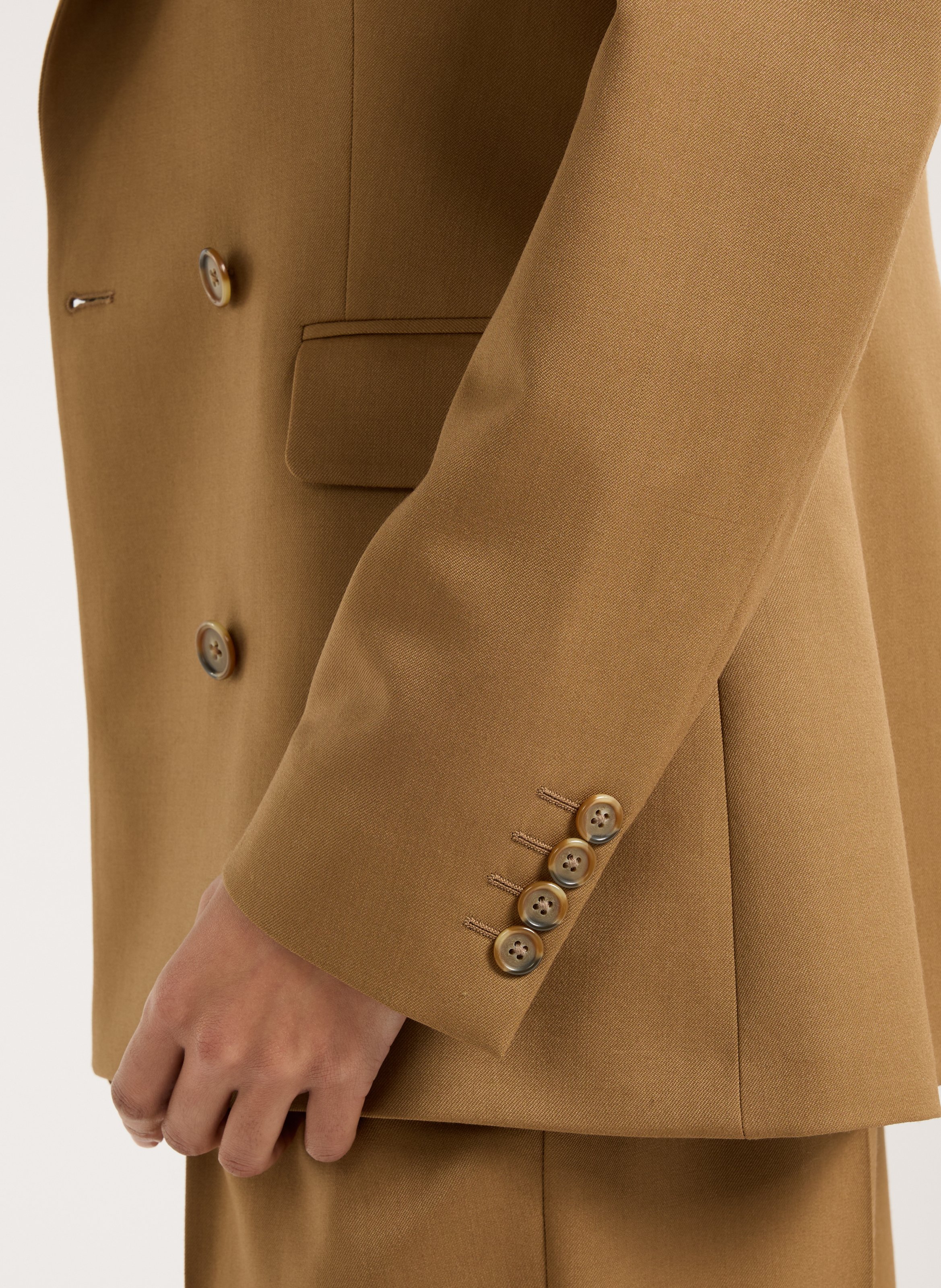 Getailleerd colbert met dubbele knoopsluiting SAISON 1865 Bruin