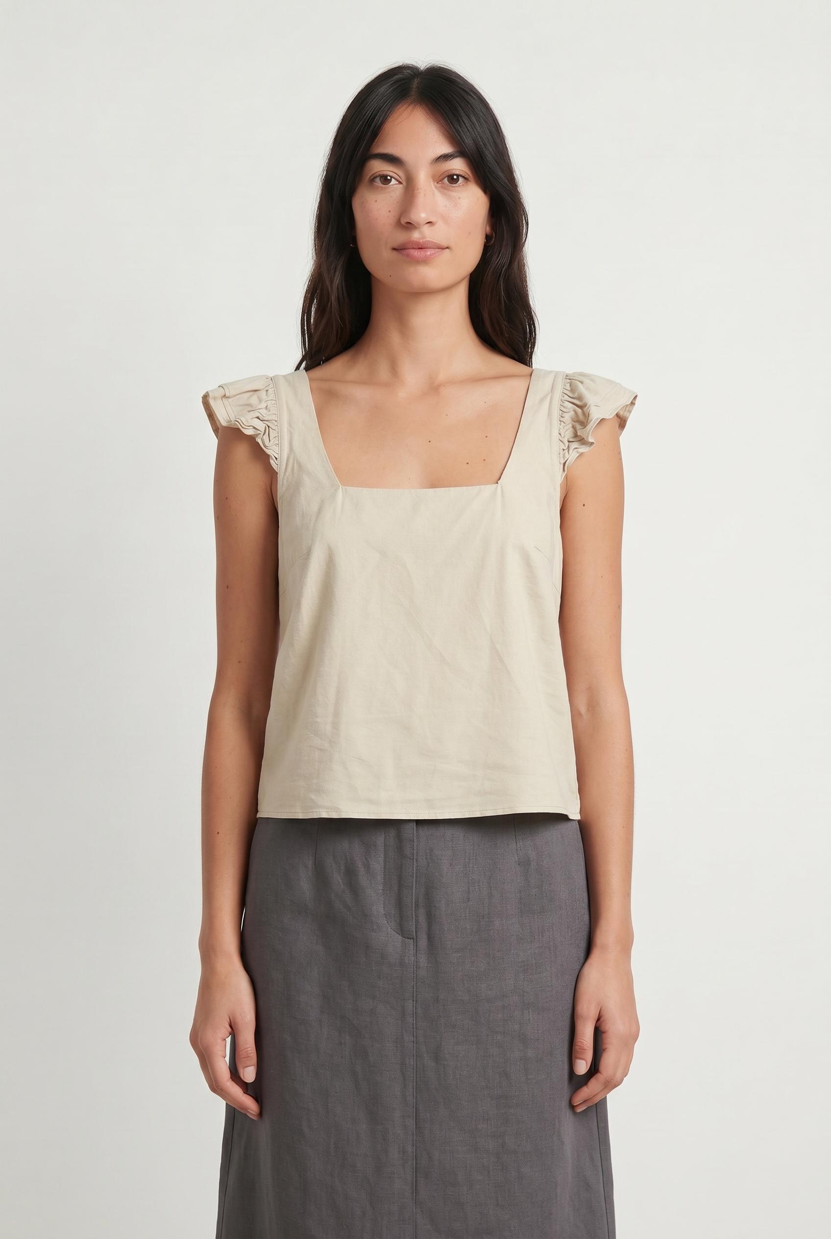 Blouse BALZAC PARIS - Seconde Main Beige