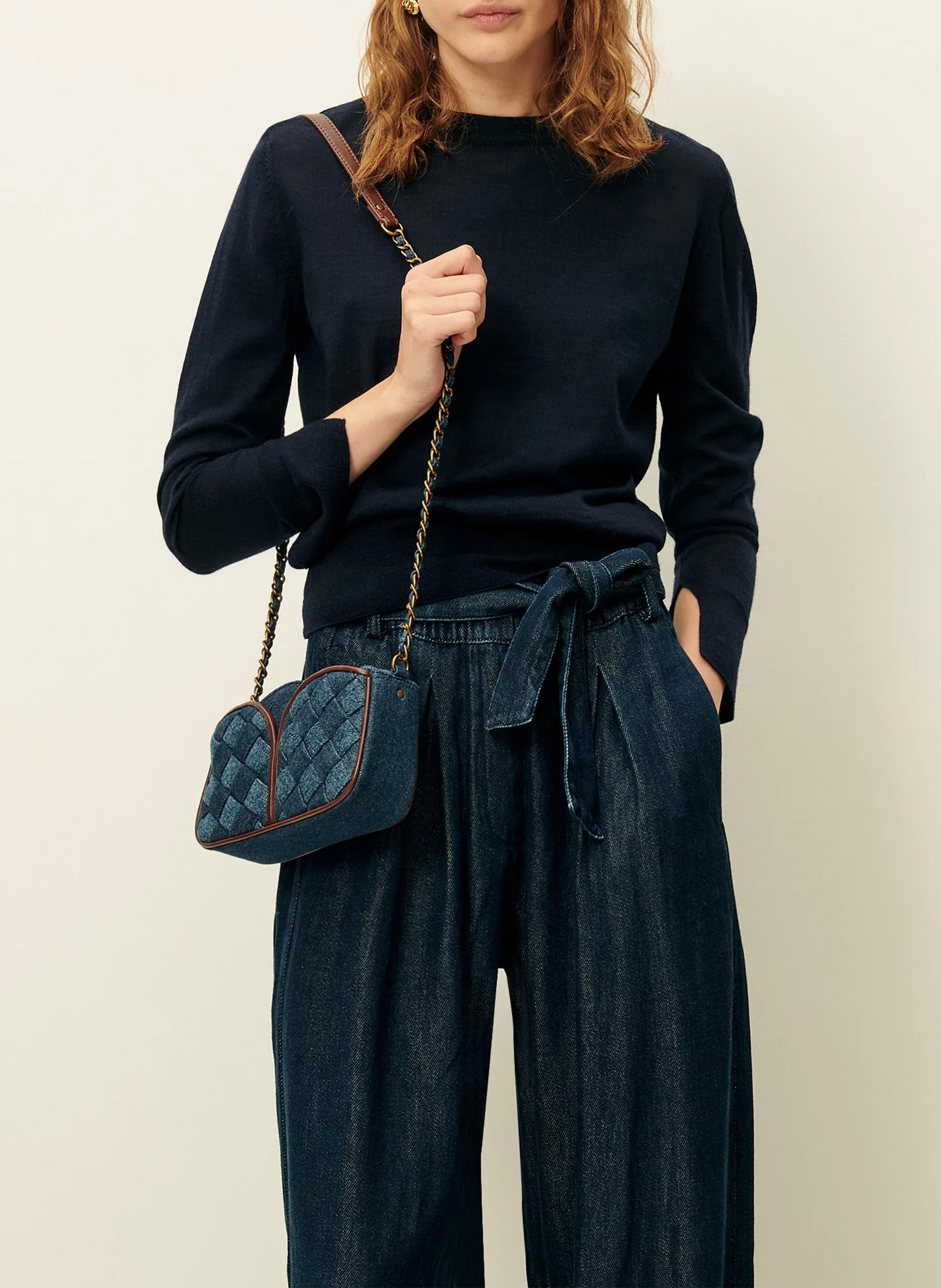 Abidjan wool round-neck sweater SESSUN