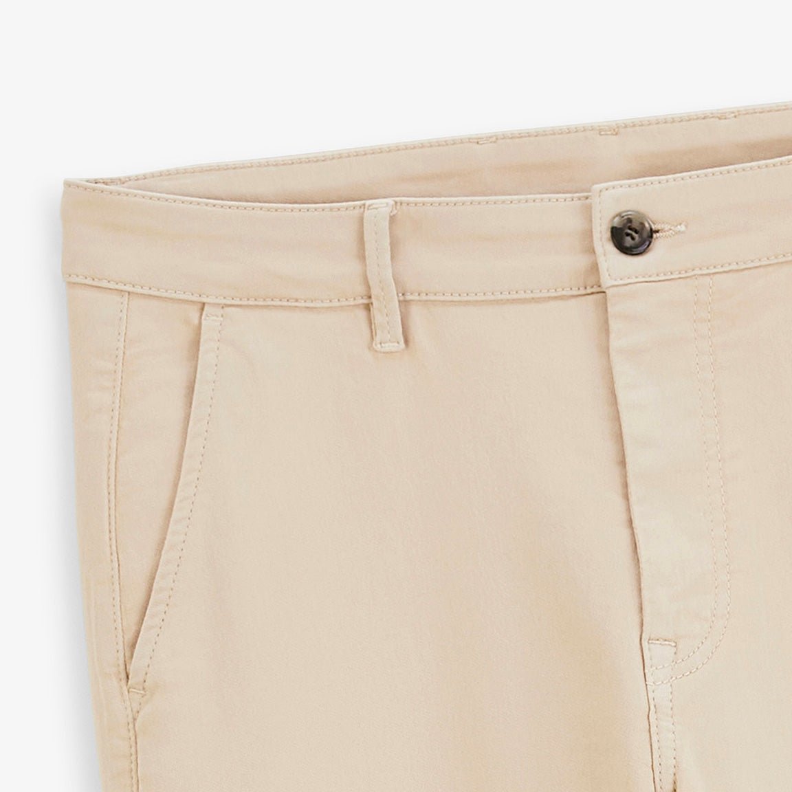 Comfort fit cotton trousers SERGE BLANCO Beige