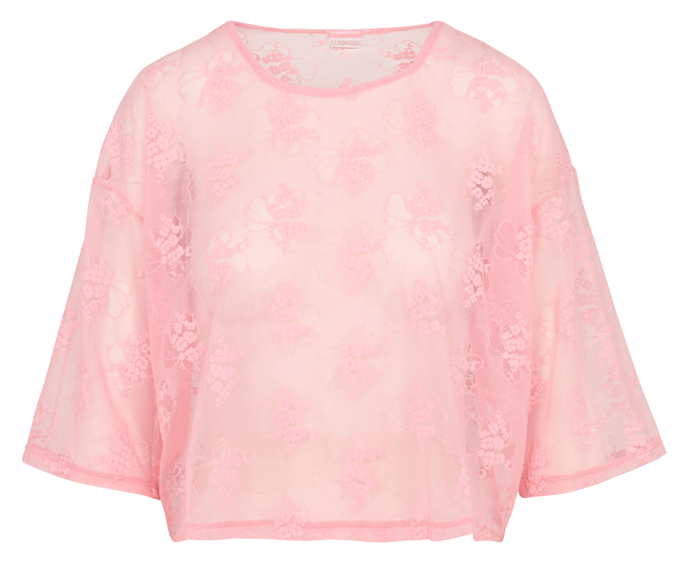 T-shirt en dentelle transparent LA NOUVELLE