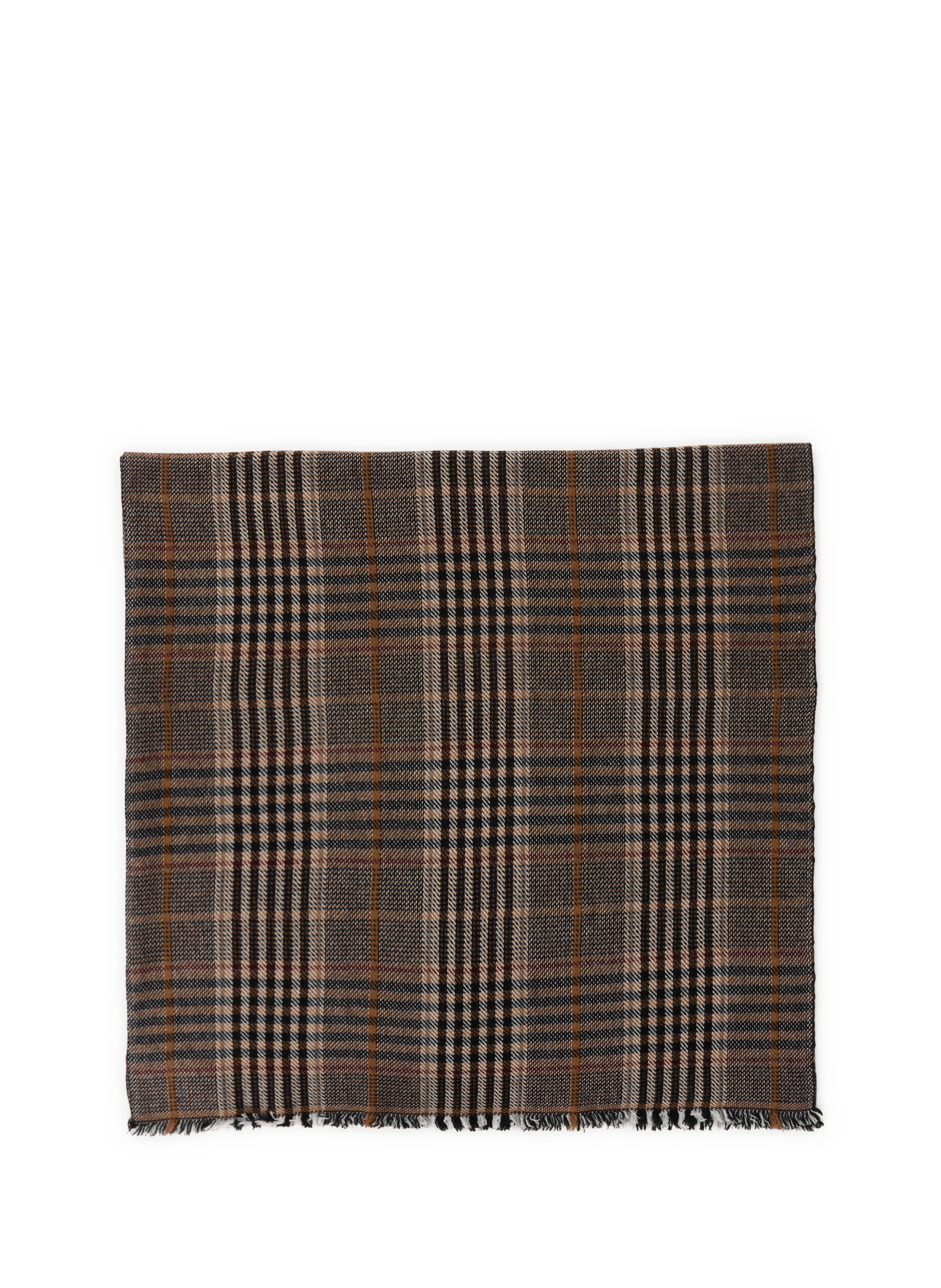 Checked scarf SAISON 1865 Multicolored