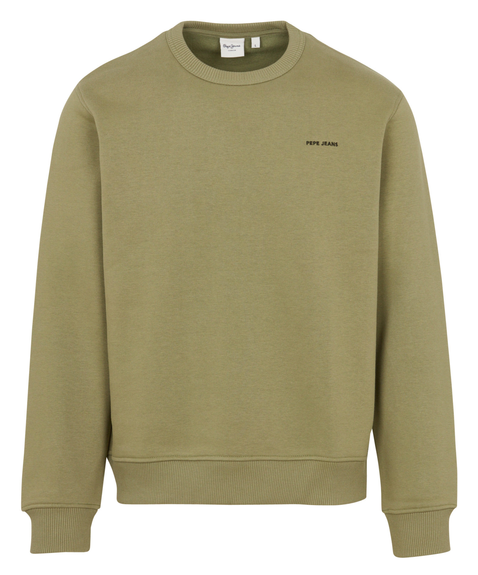 Sweat uni en coton PEPE JEANS