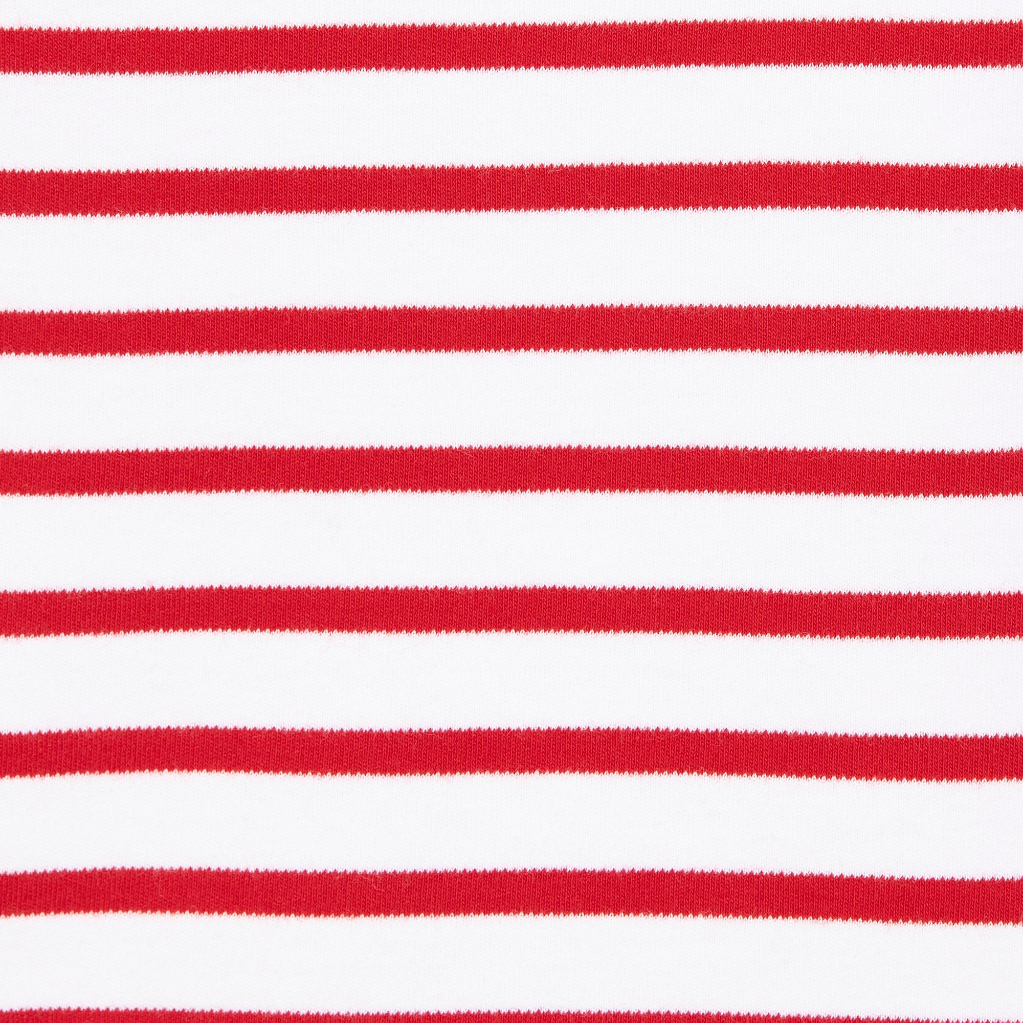 Round-neck cotton sailor top ARMOR LUX White