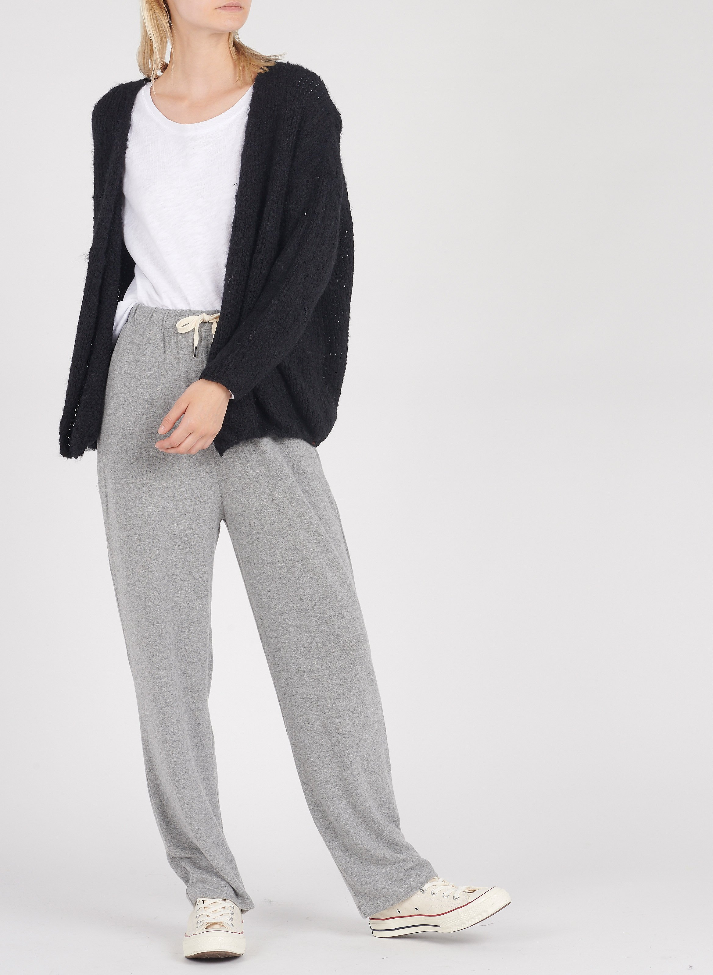 Tee-shirt col bateau en coton AMERICAN VINTAGE Blanc