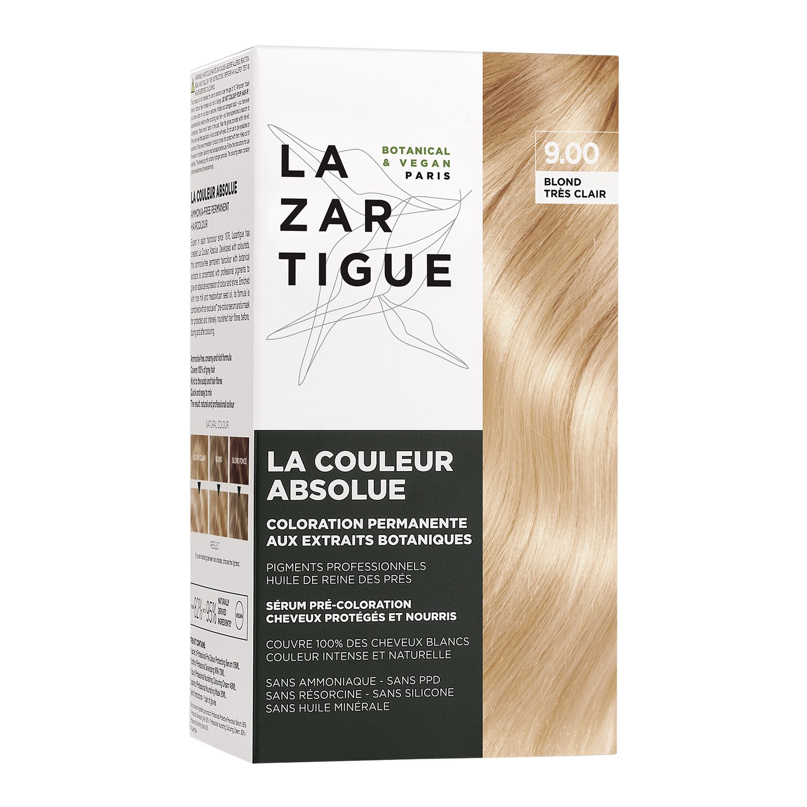 COULEUR ABSOLUE LAZARTIGUE 9.00 blond trÈs clair