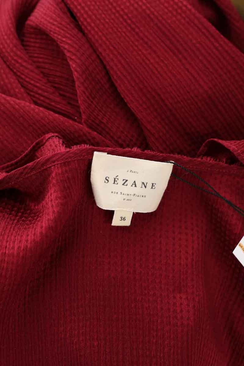 Silk blouse SEZANE - Seconde main Red