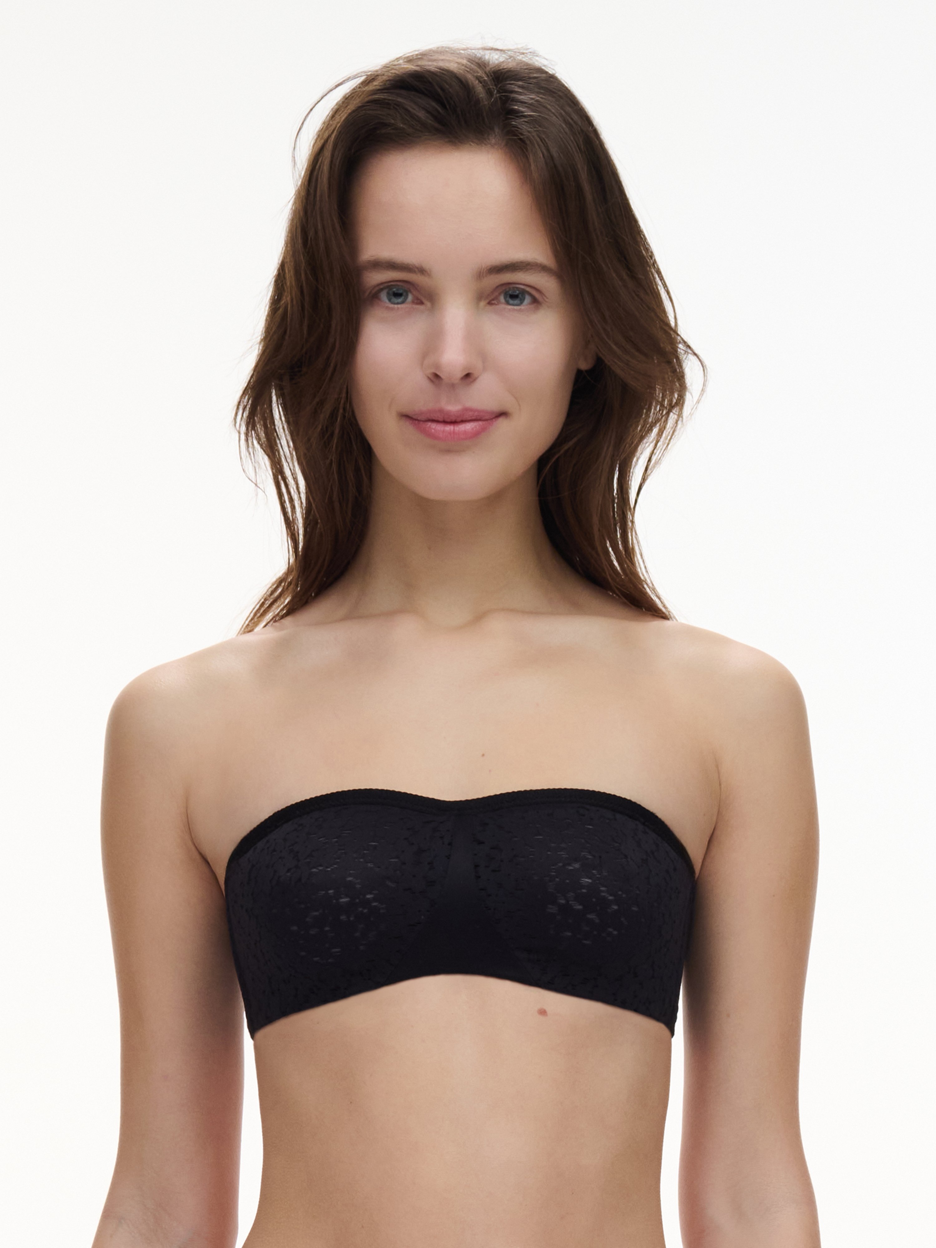 Lace bandeau bra CHANTELLE Black
