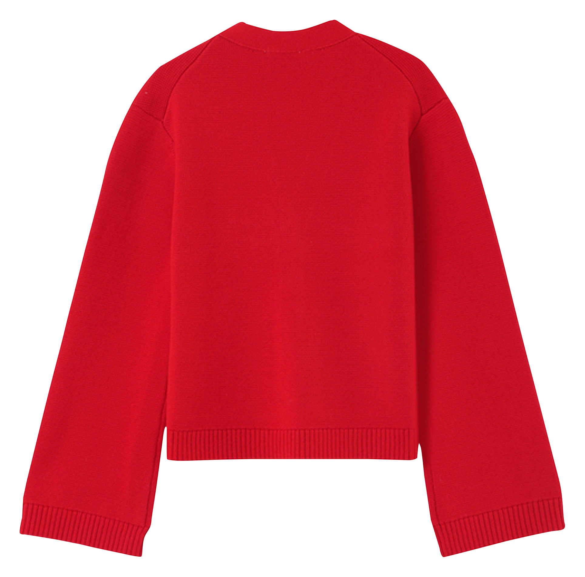 Buttoned long-sleeve cardigan GRACE ET MILA Red