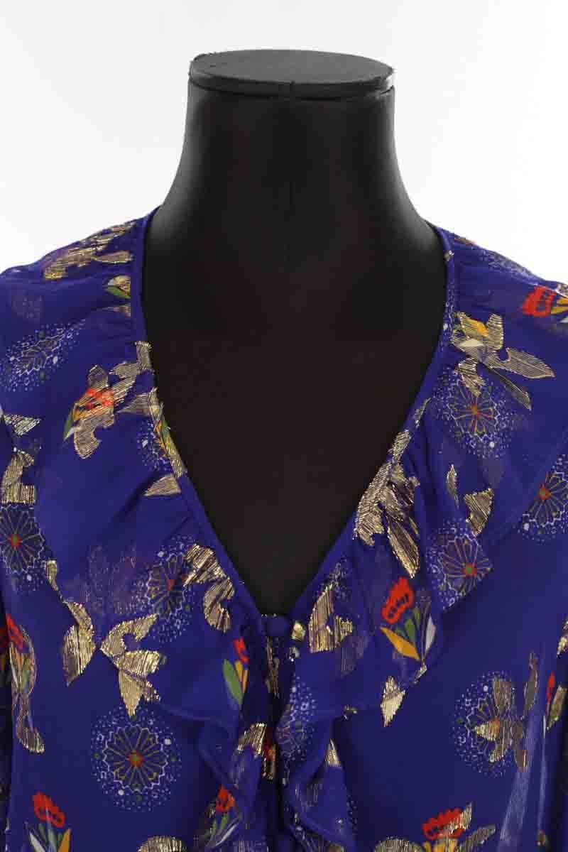 Silk blouse SEZANE - Seconde main Blue