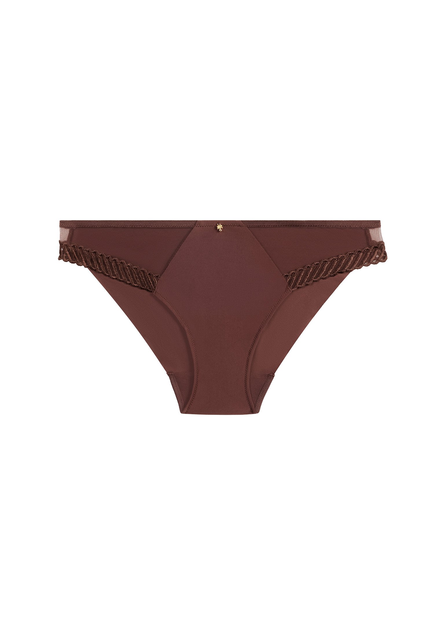 Brazilian-style panties AUBADE Brown