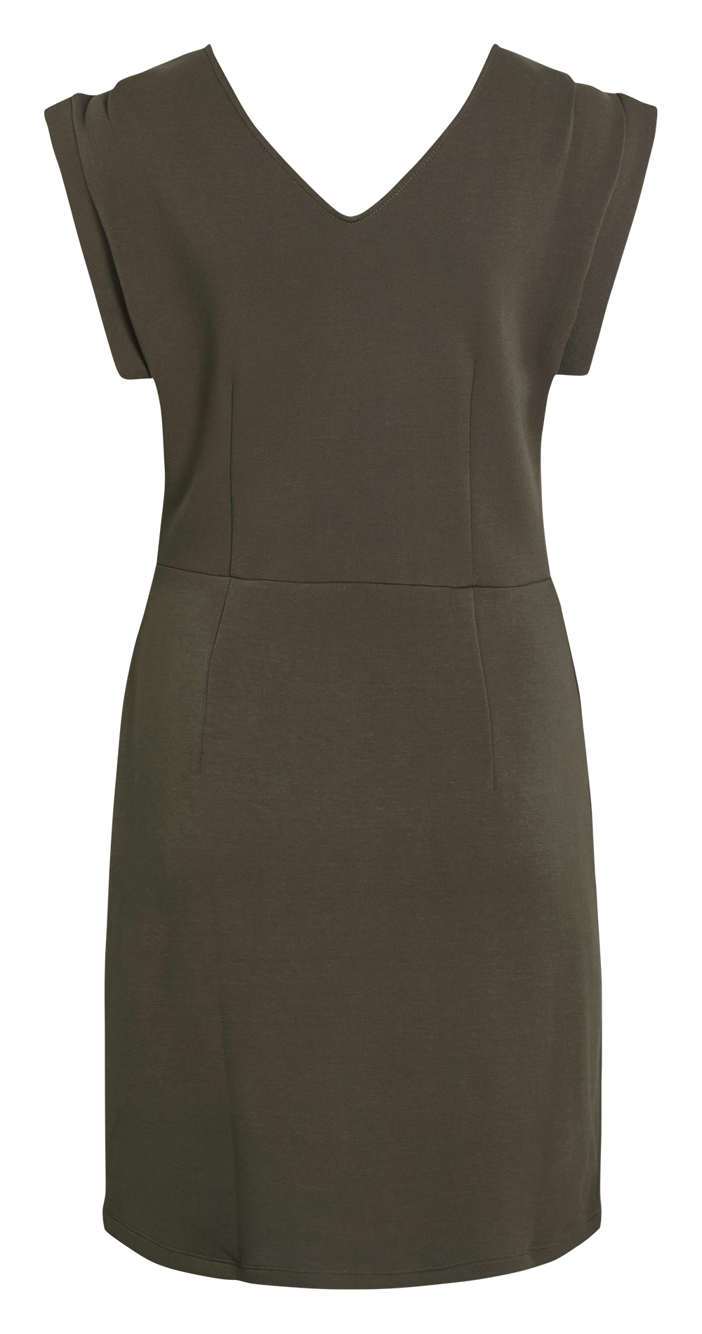 Robe courte cintrée unie  VILA Vert