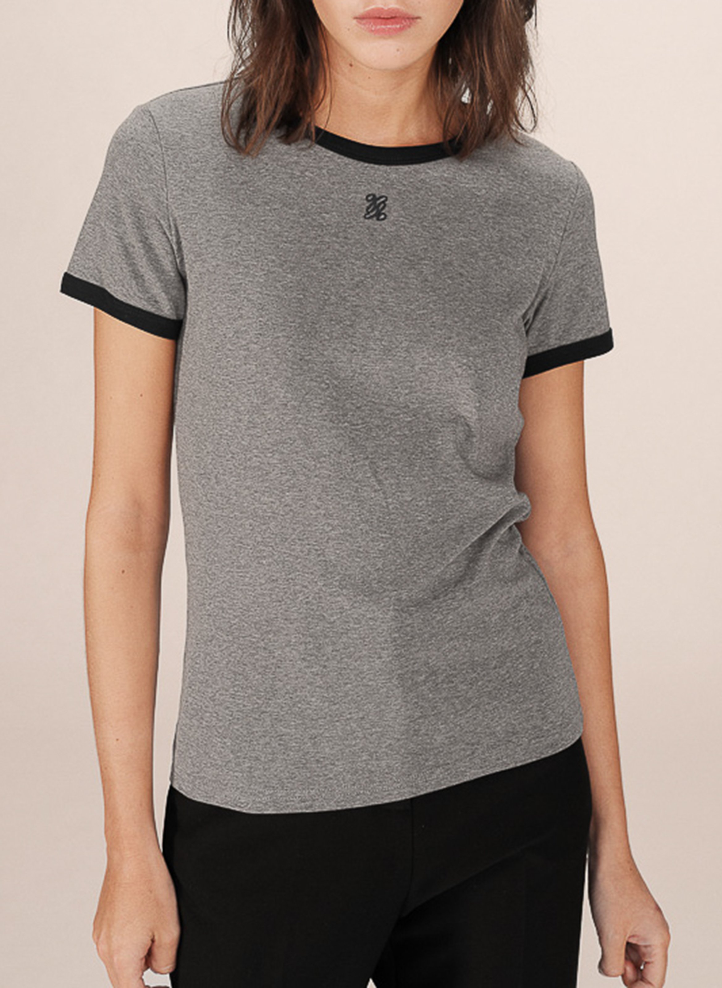 Basic cotton-mix T-shirt GRACE ET MILA