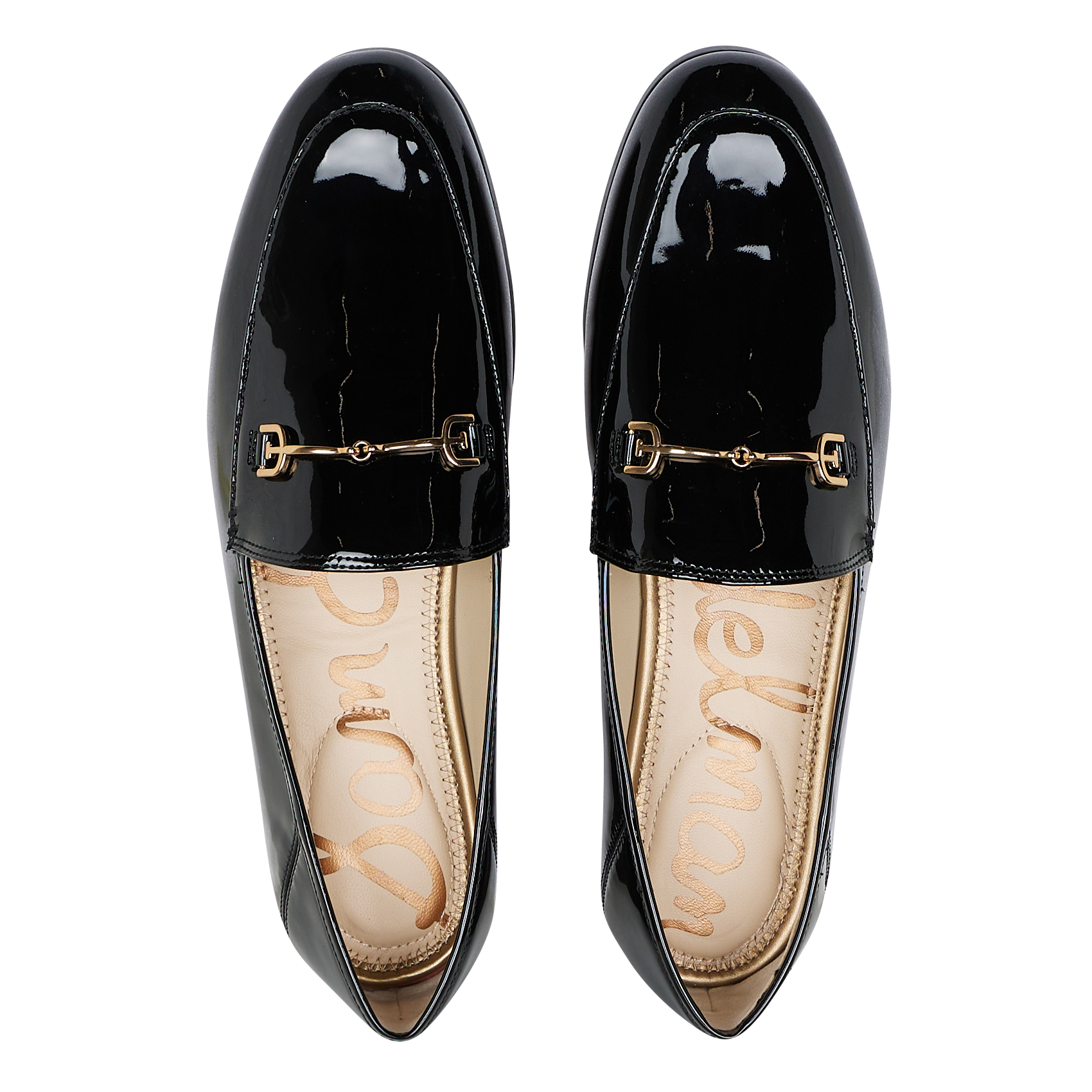 Mokassins aus Lackleder SAM EDELMAN Schwarz