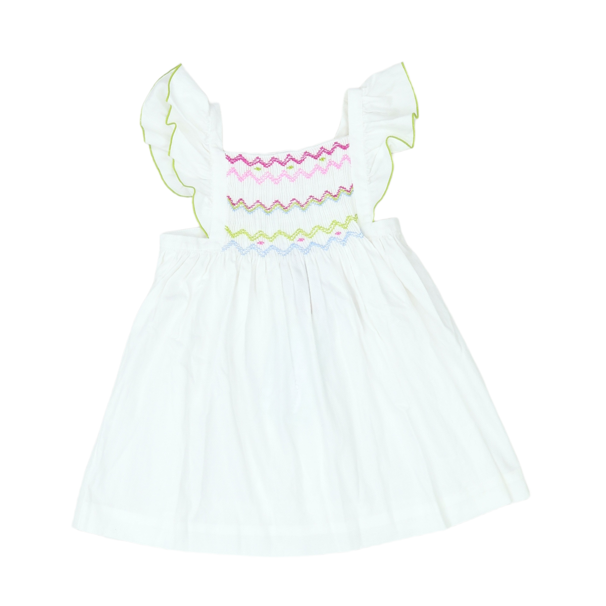 White Baby Dress - 24 months JACADI - Seconde Main White