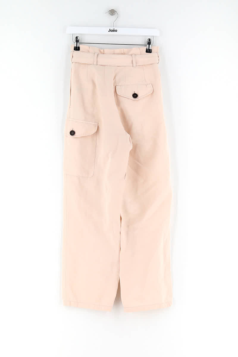 Wide trousers BELLEROSE - Seconde Main Pink
