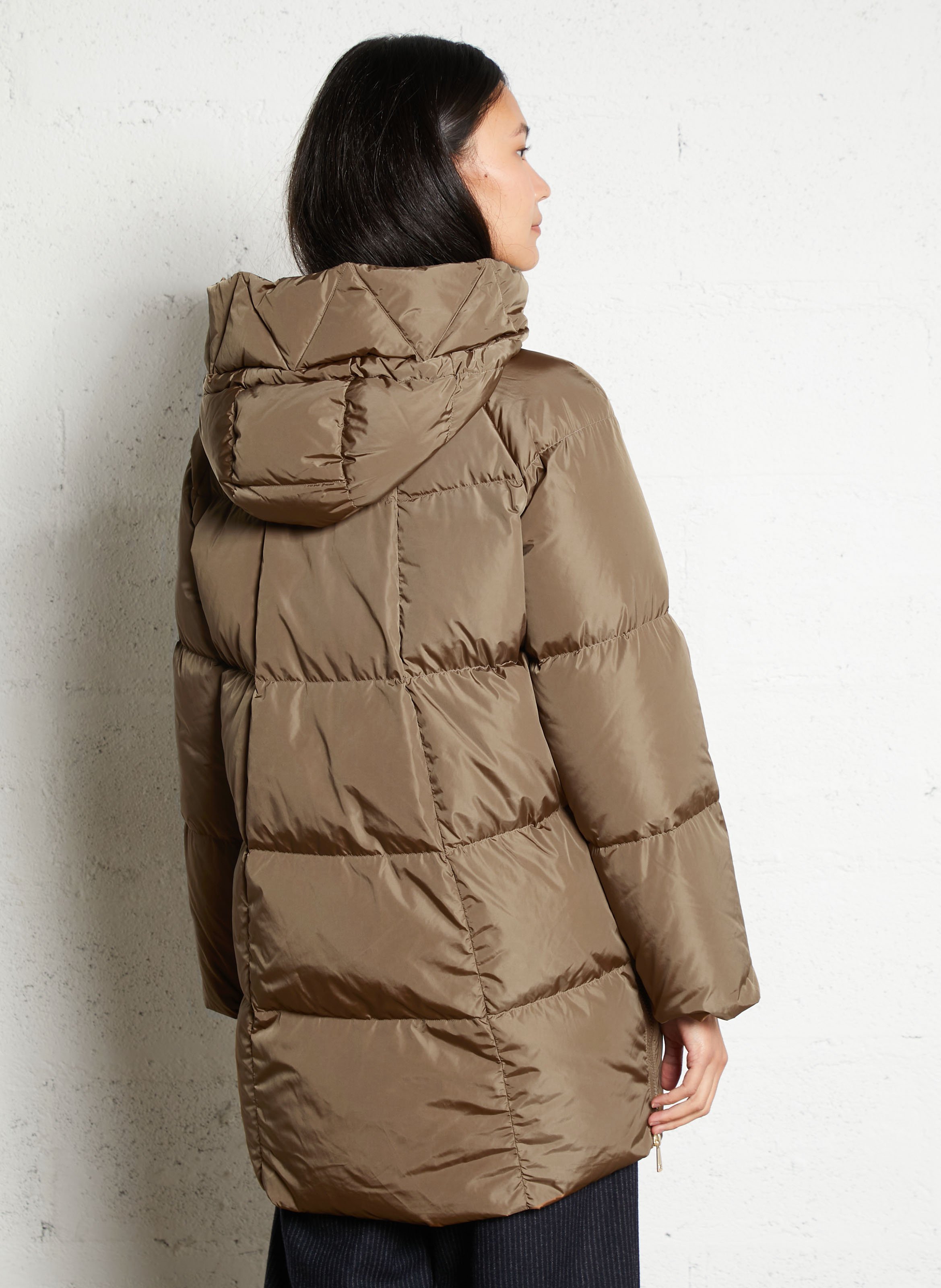 Doudoune col montant  MAX MARA WEEK END Marron