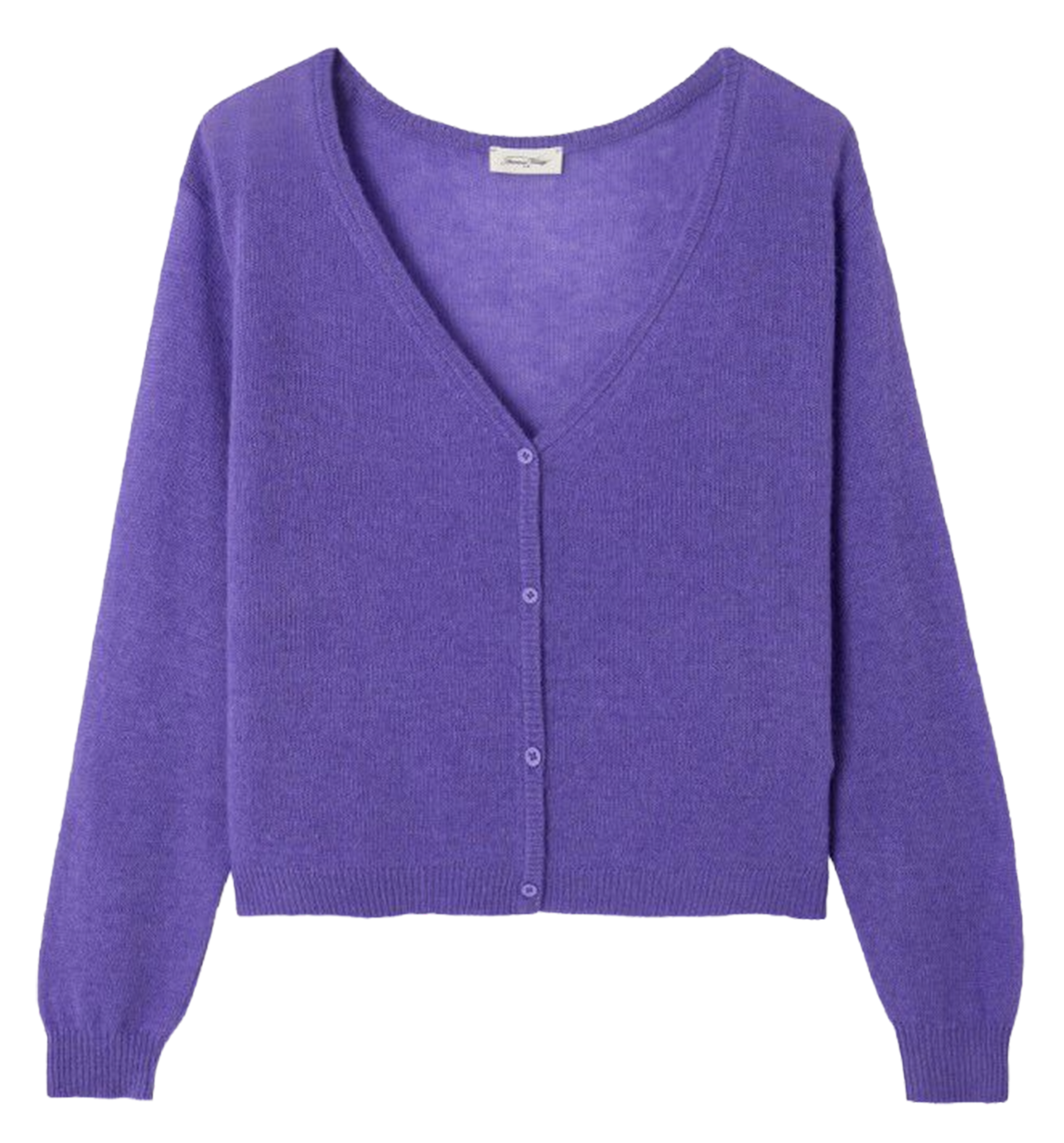 Gerade geschnittene Strickjacke DUMY Purple