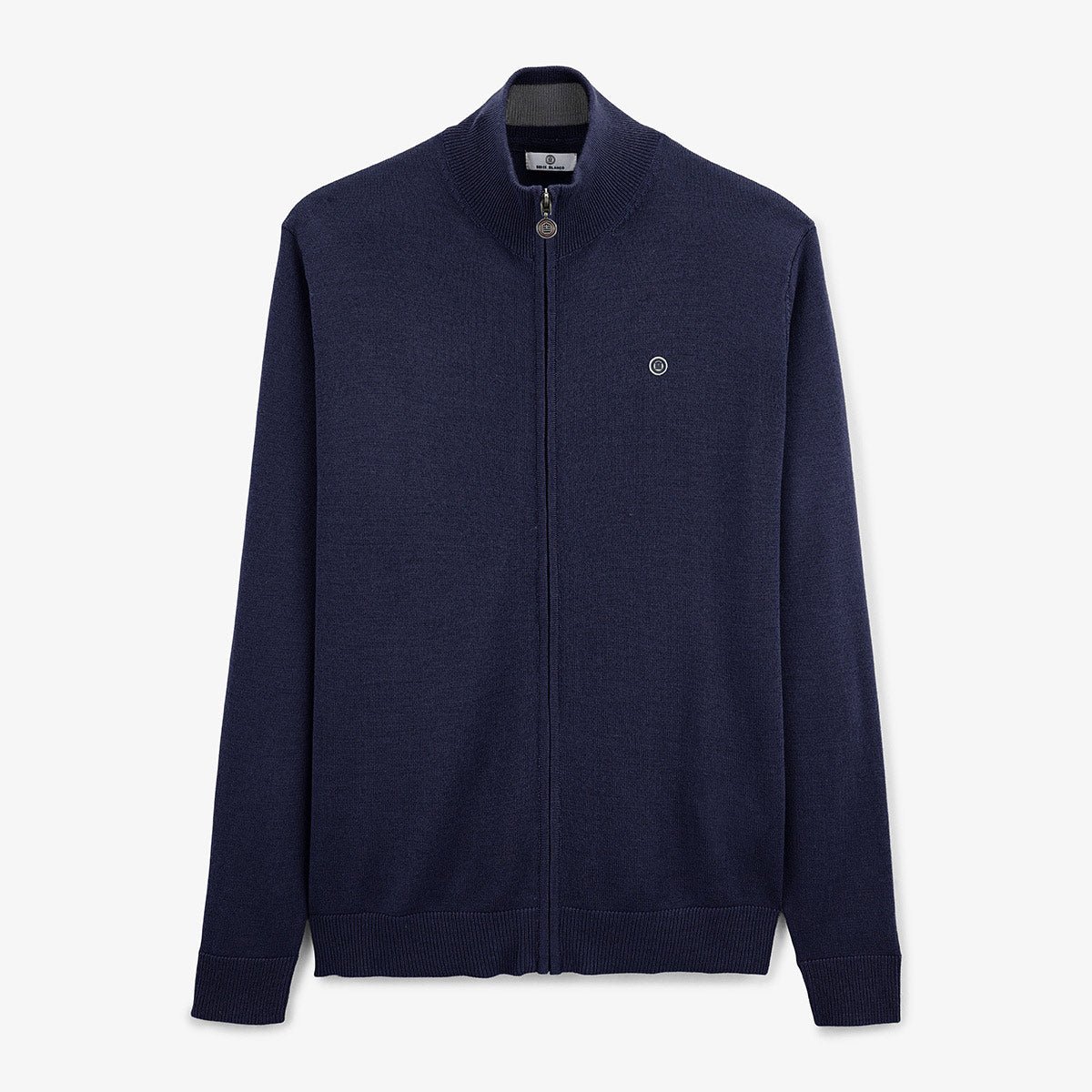 English knit cardigan SERGE BLANCO Blue