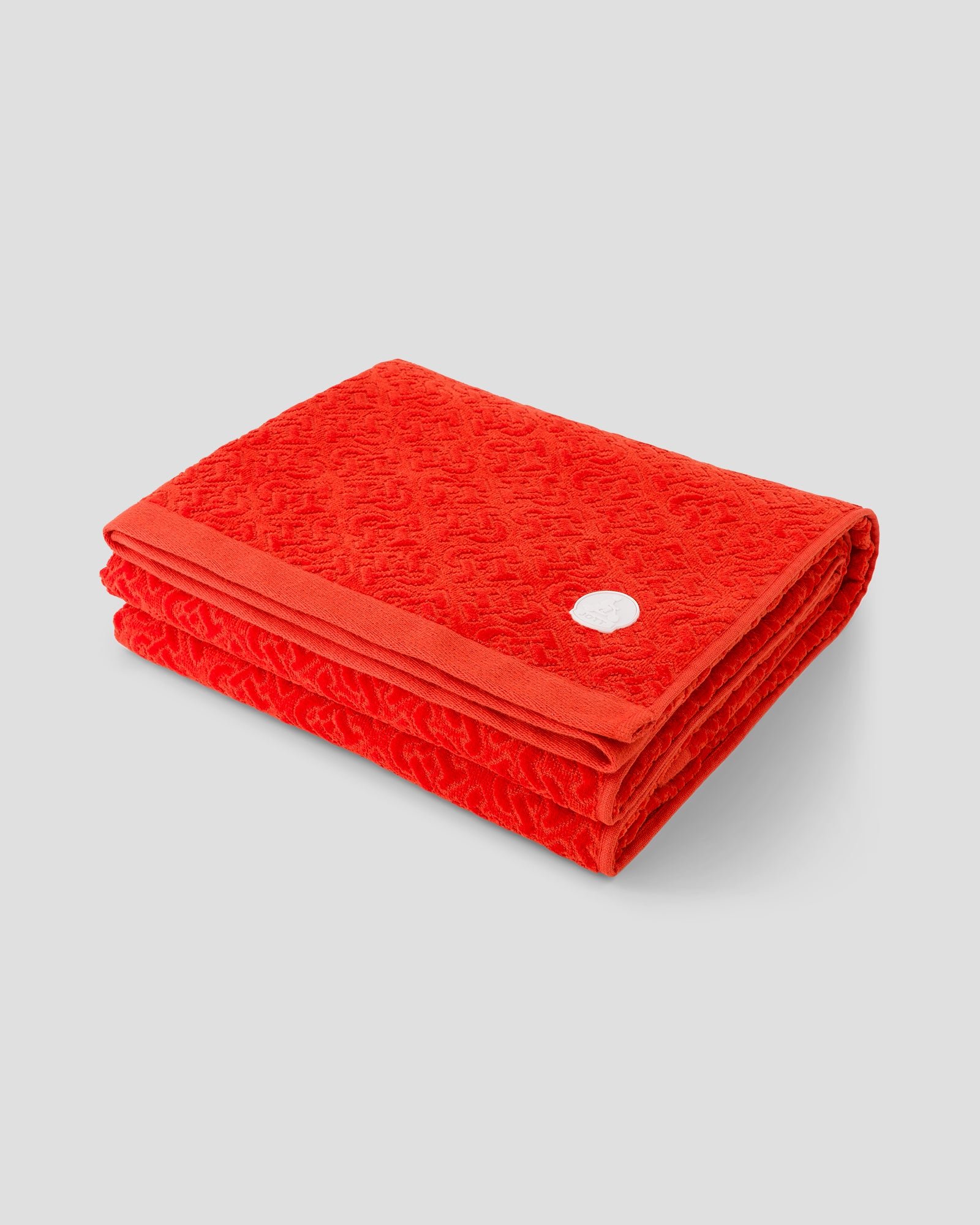 Noam terry cloth beach towel JOTT Red