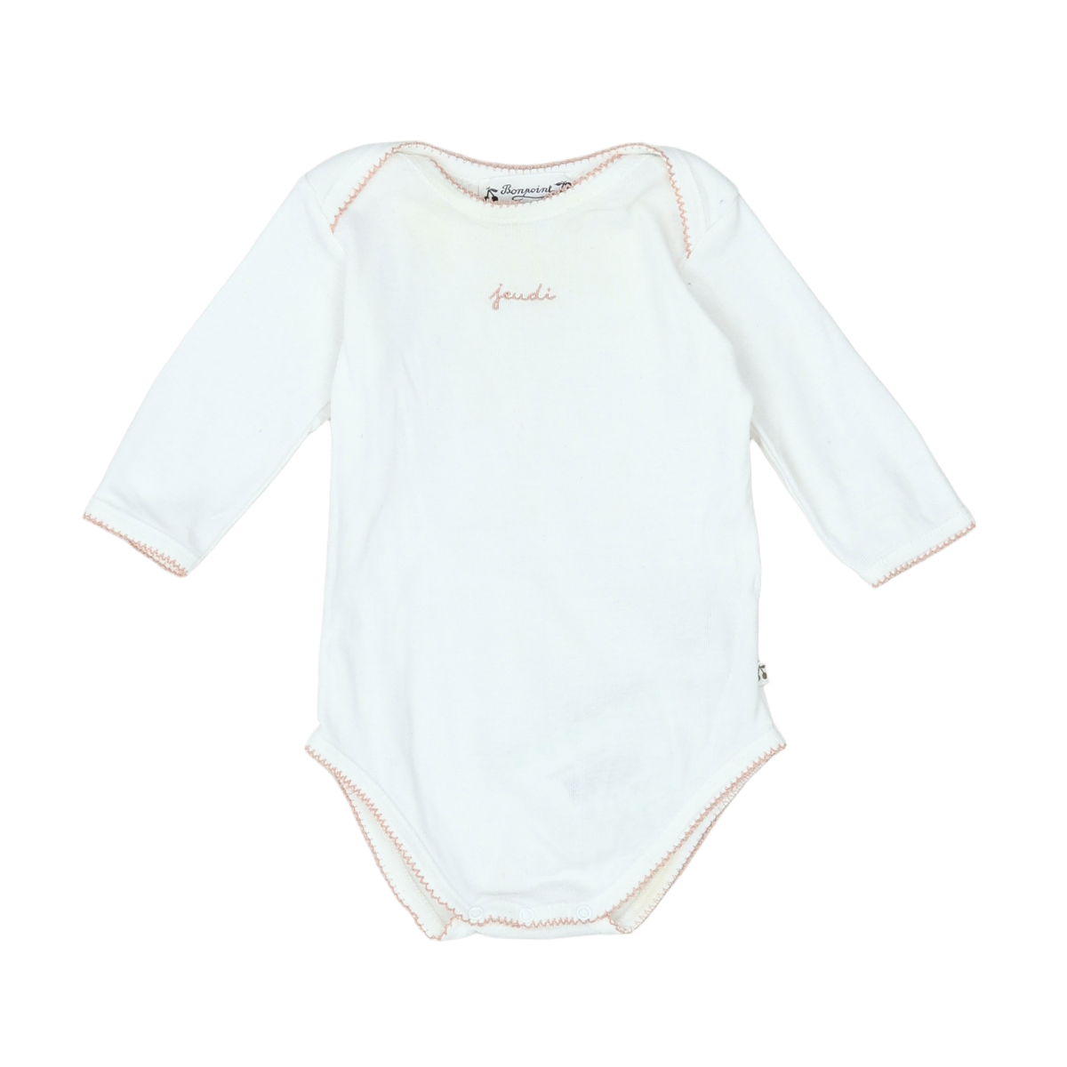 White baby bodysuit - 6 months BONPOINT - Seconde Main White
