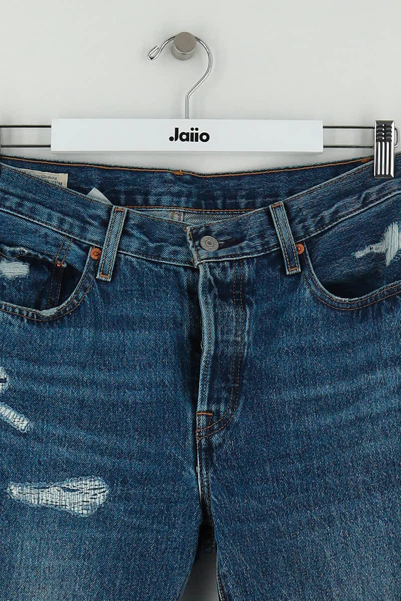 - Straight-leg jeans
- 5 pockets
- Straight cut
- Faded effect LEVI'S - Seconde main Blue