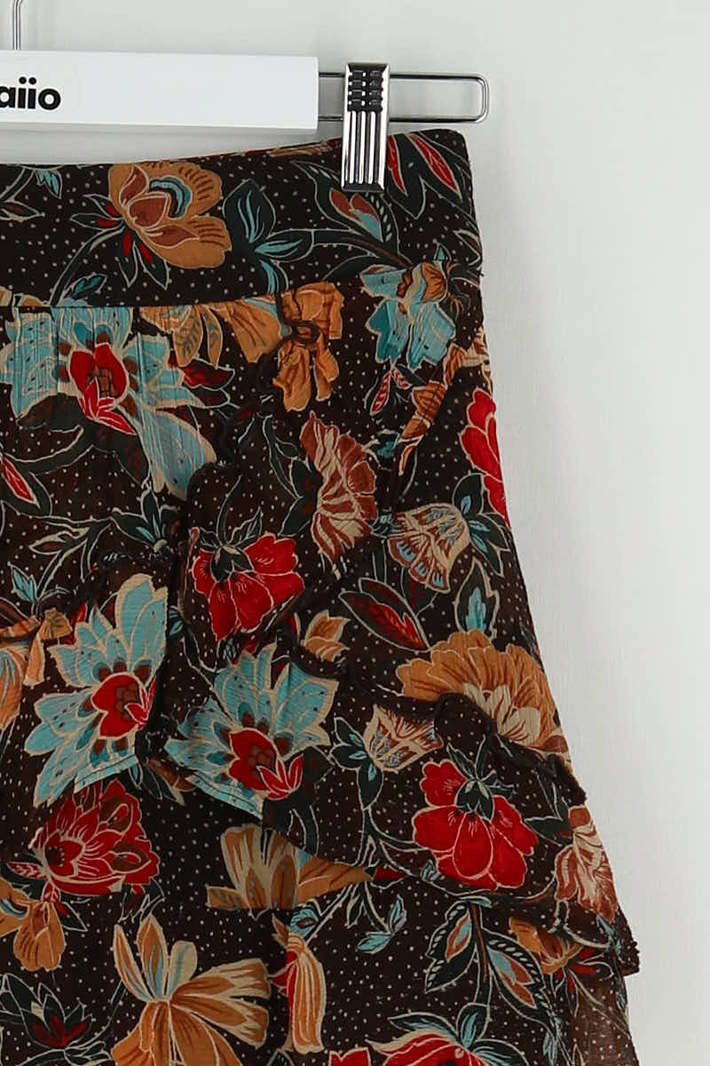 Mini skirt SEZANE - Seconde main Brown