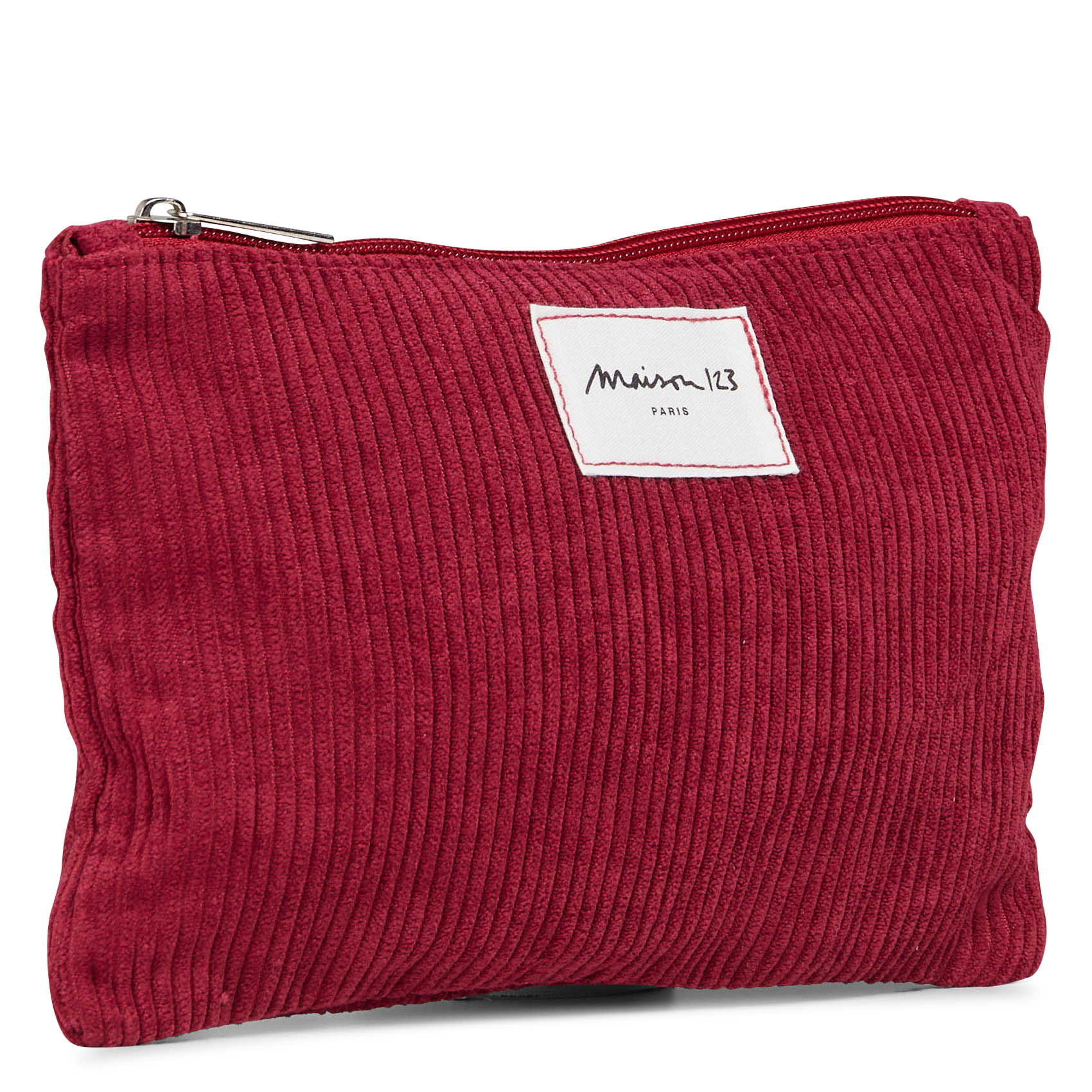 Wool clutch bag MAISON 123 Red