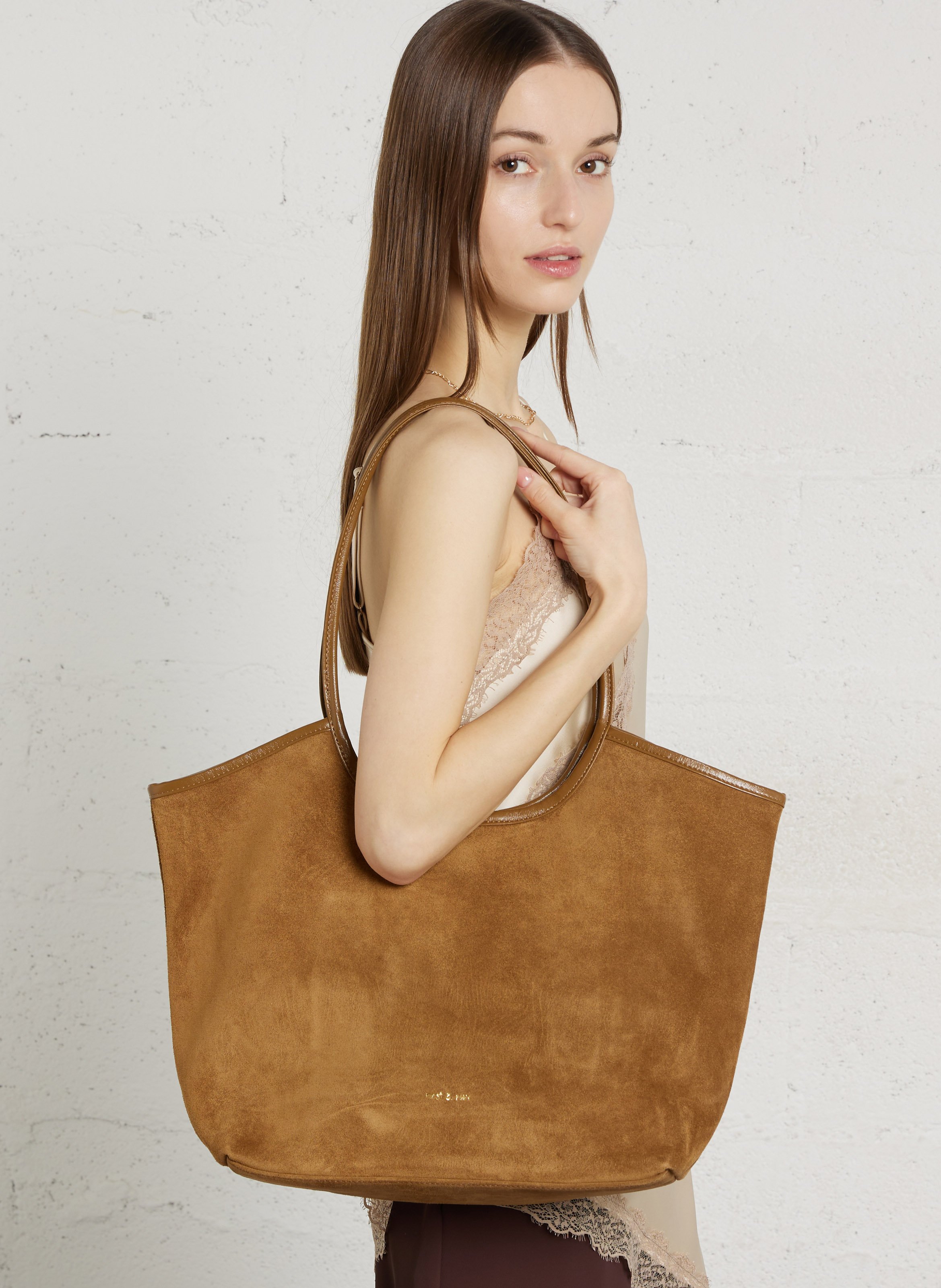 Billy L - Ledertasche  NAT & NIN Braun